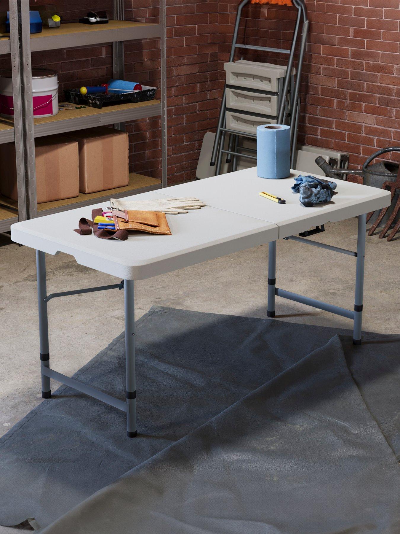 undefined Home Vida Folding Table, 4ft