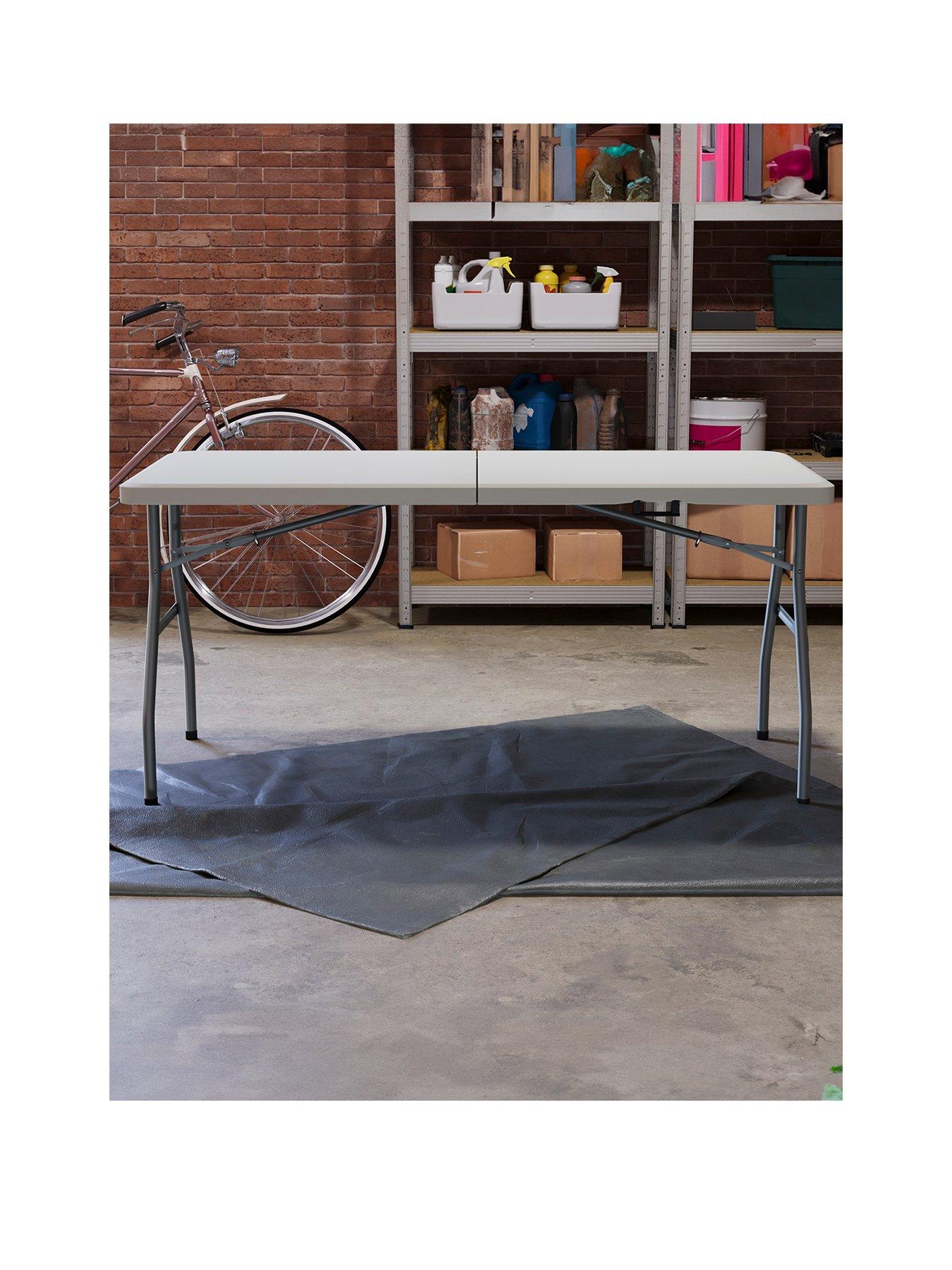 Image 2 of 6 of Home Vida Home Vida Folding Table, 5ft