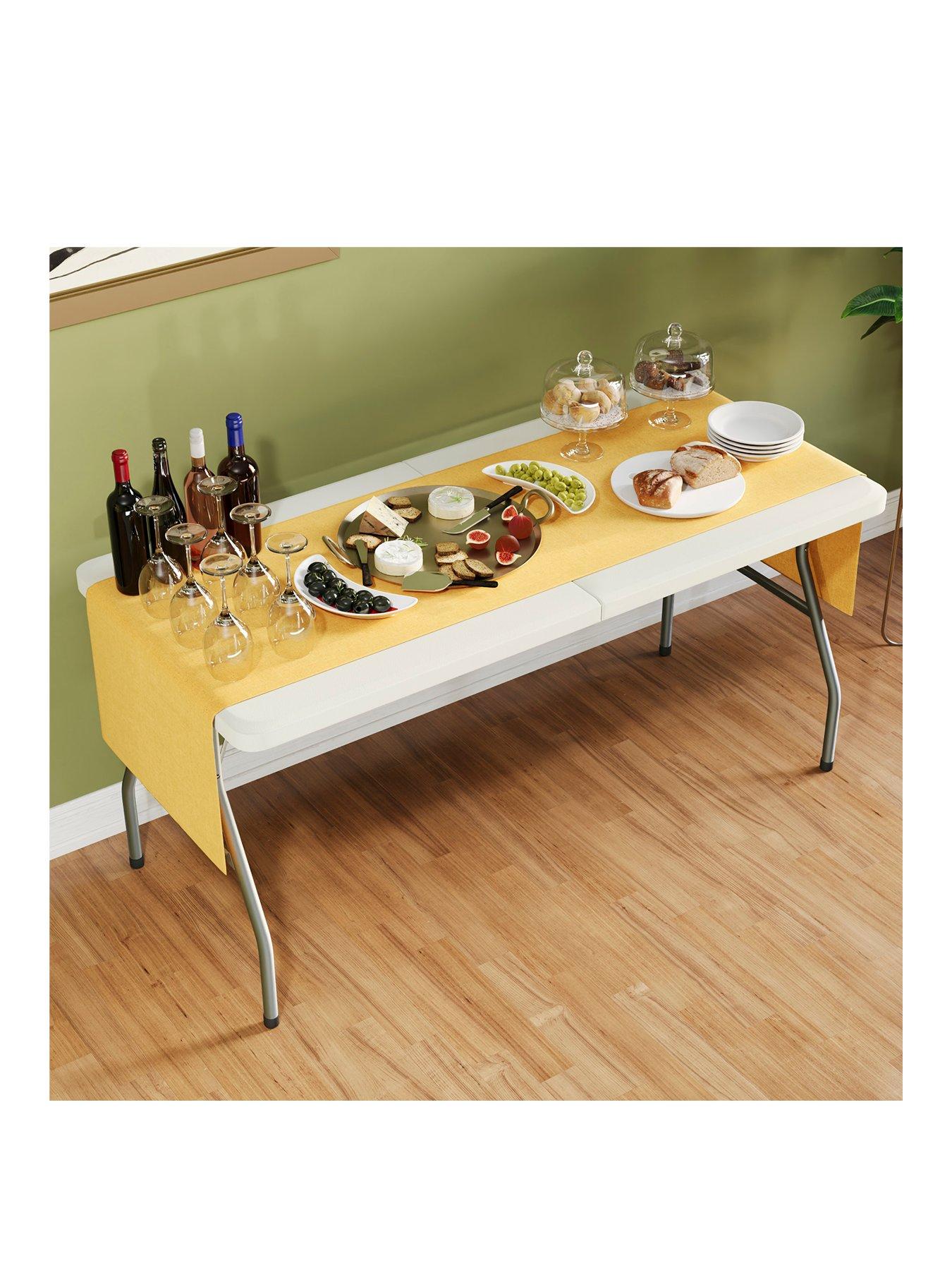 Image 3 of 6 of Home Vida Home Vida Folding Table, 5ft