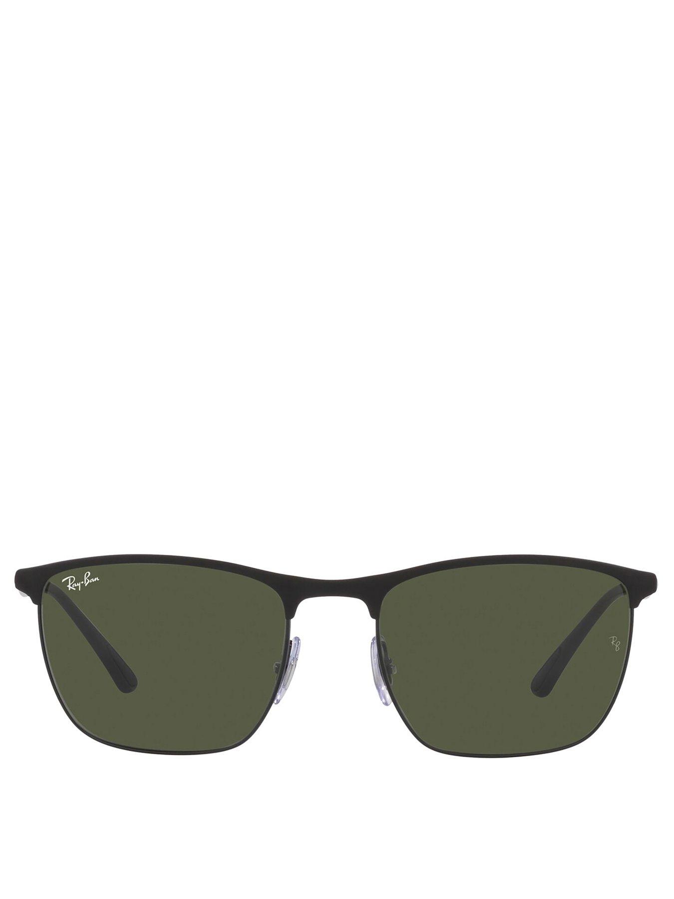 ray-ban-matte-square-sunglasses-blackoutfit