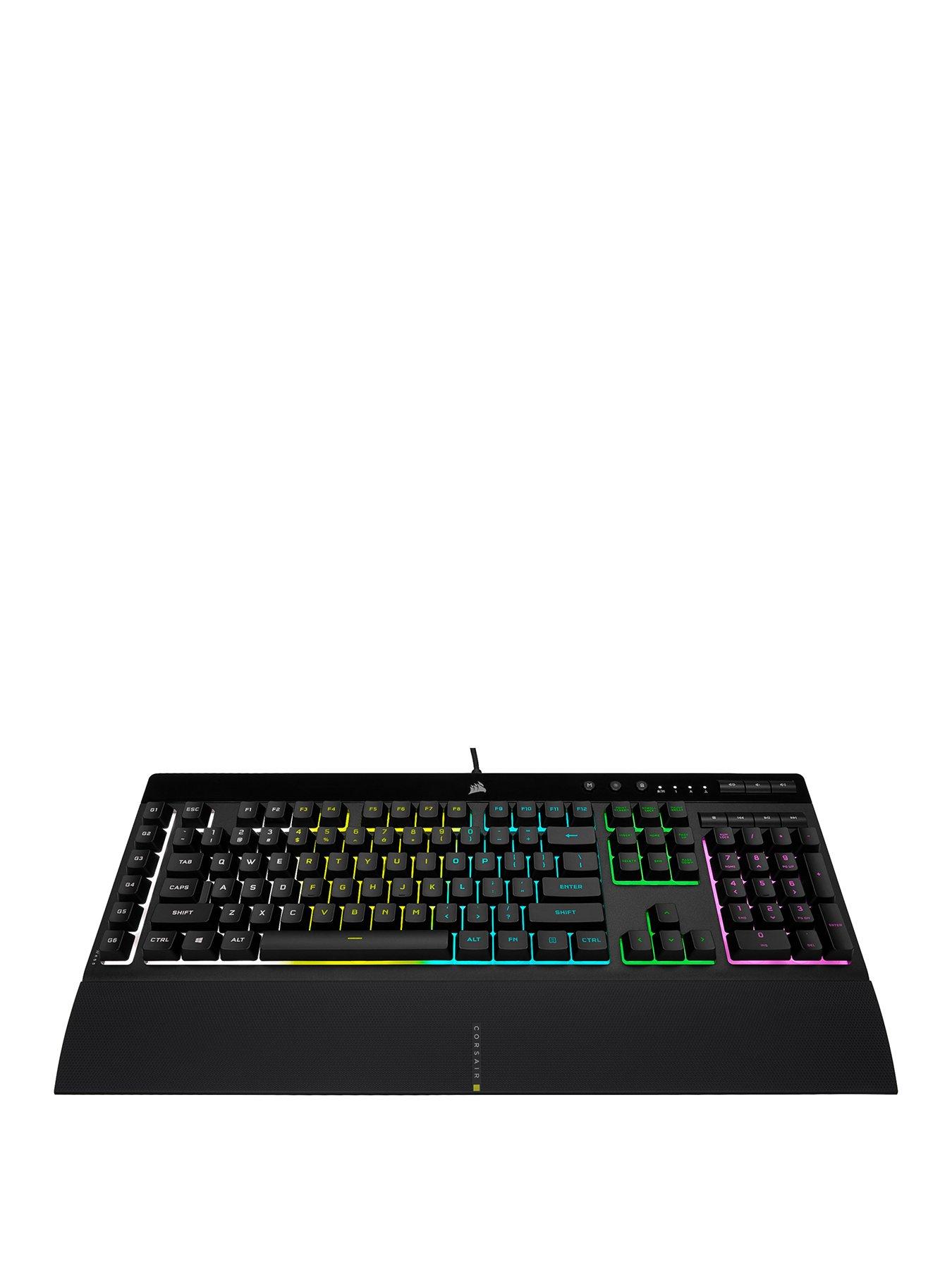 Corsair k55 rgb gaming keyboard clearance ps4