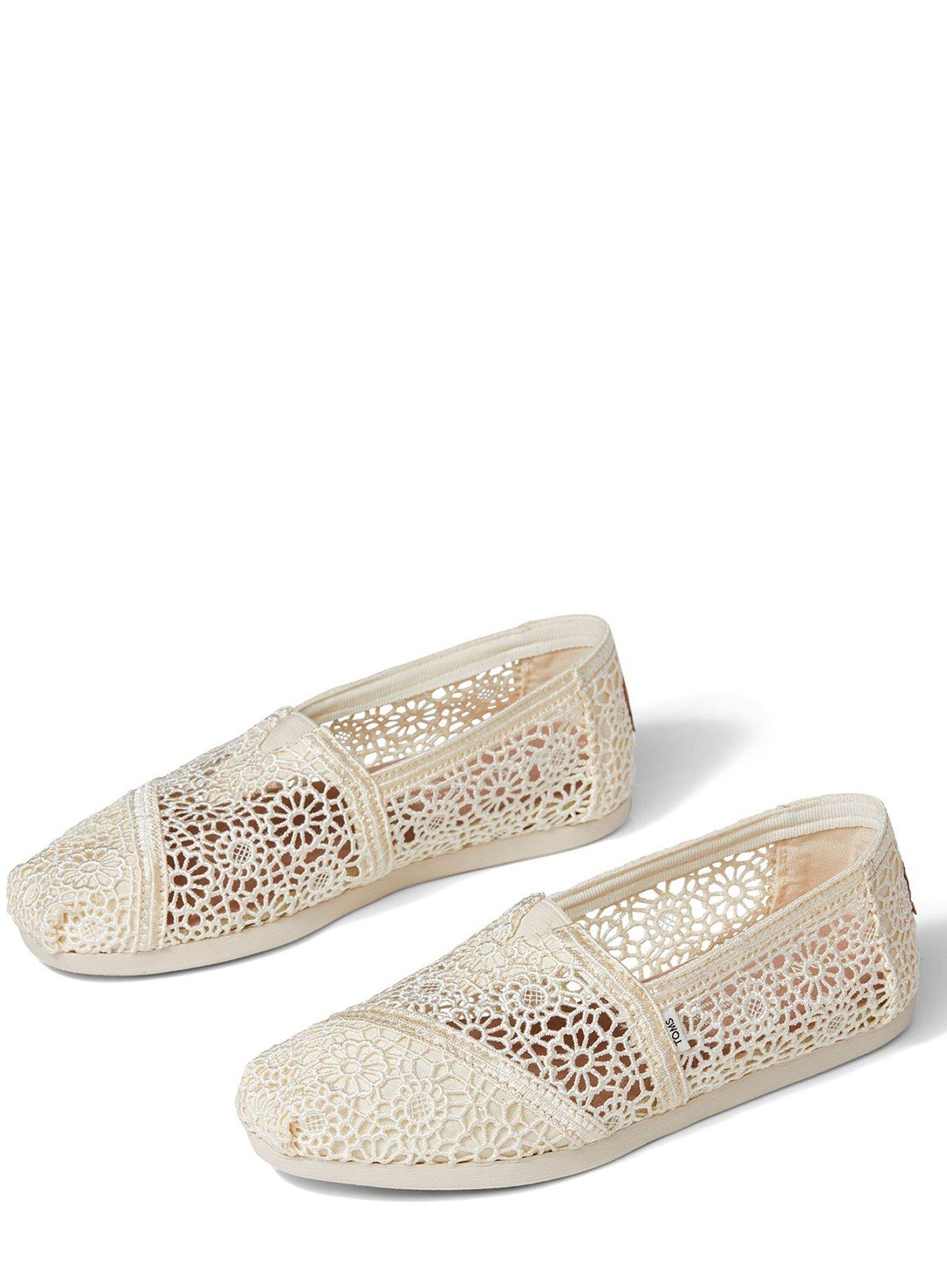 Image 3 of 4 of TOMS Alpargata Moroccan Crochet Espadrille - Natural