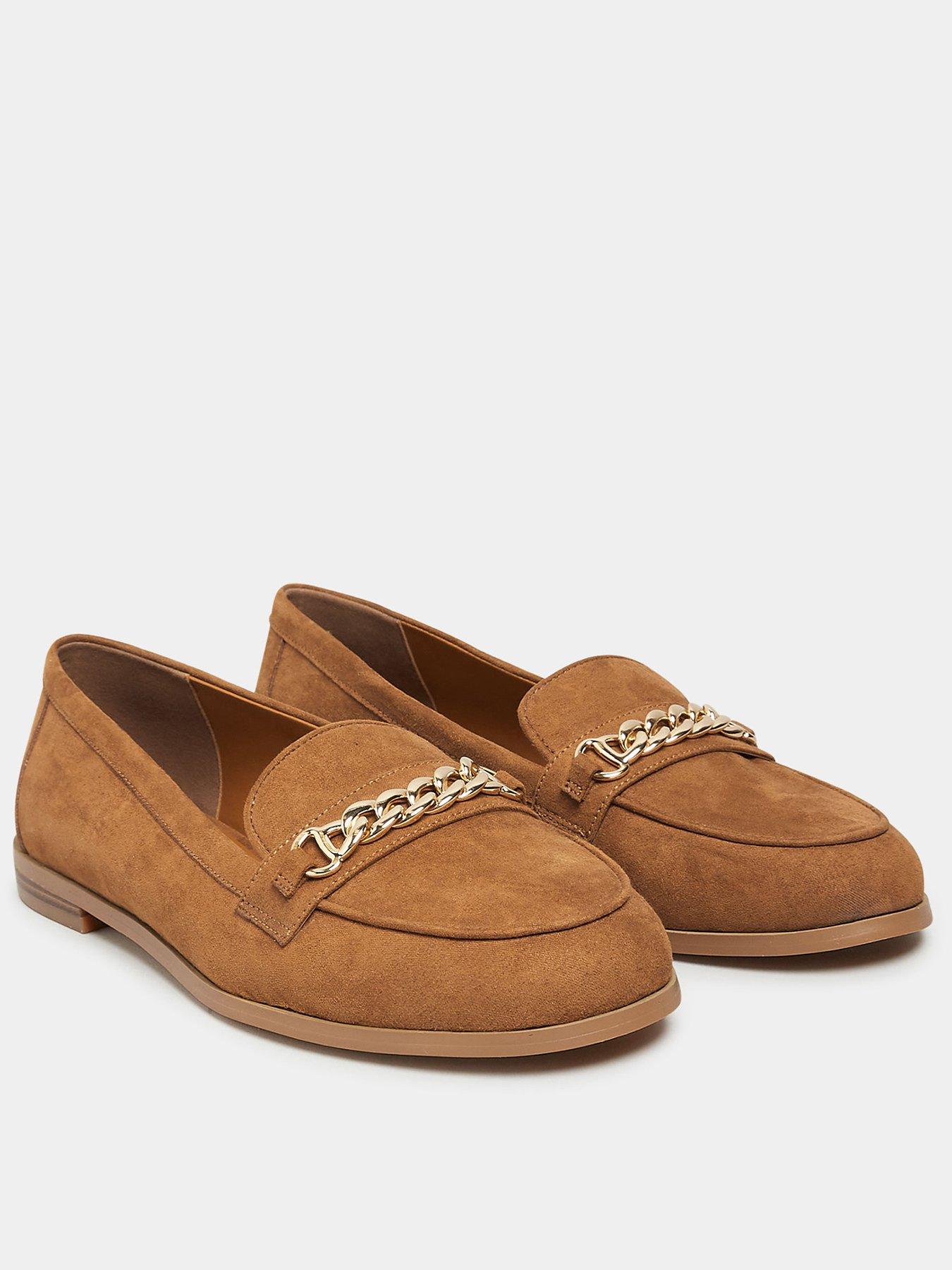 long-tall-sally-chain-loafer-brown