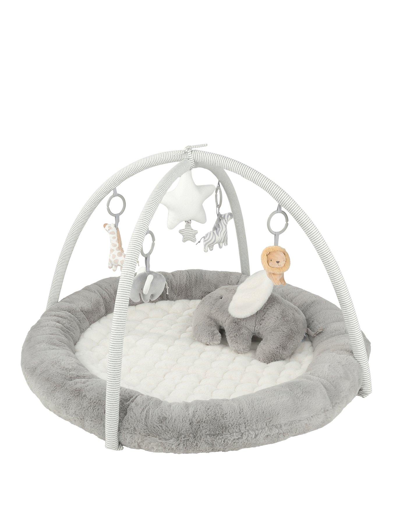 Image 2 of 6 of Mamas & Papas Playmat - Welcome to the World - Grey/White
