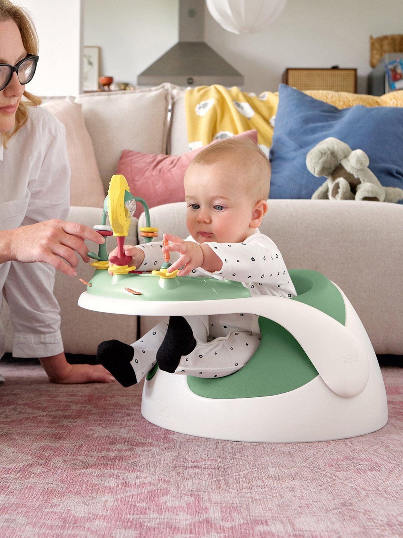 mamas-papas-baby-snug-and-activity-tray--eucalyptus-green