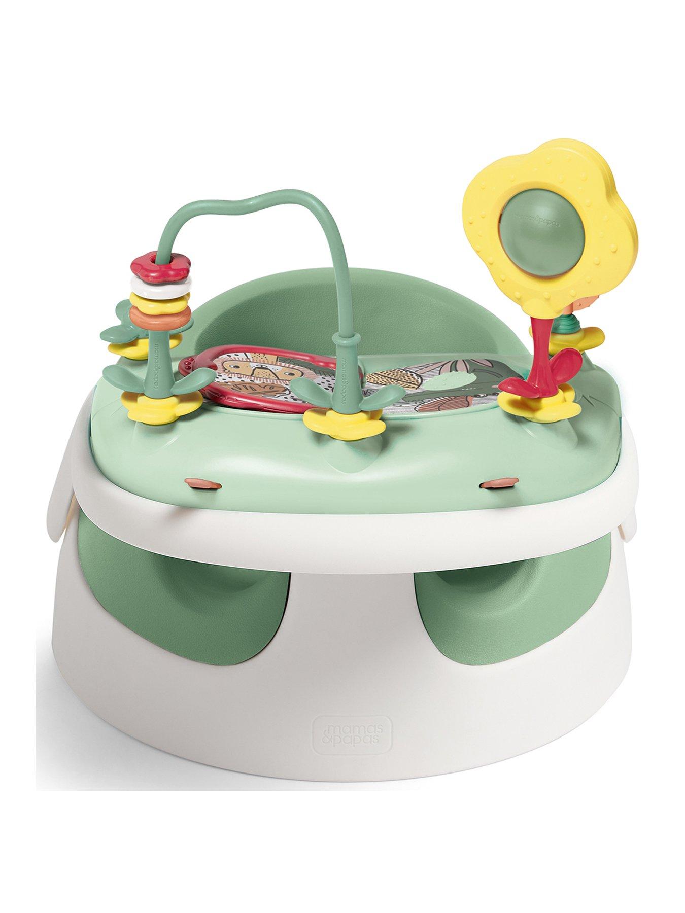 mamas-papas-baby-snug-and-activity-tray--eucalyptus-greenstillFront