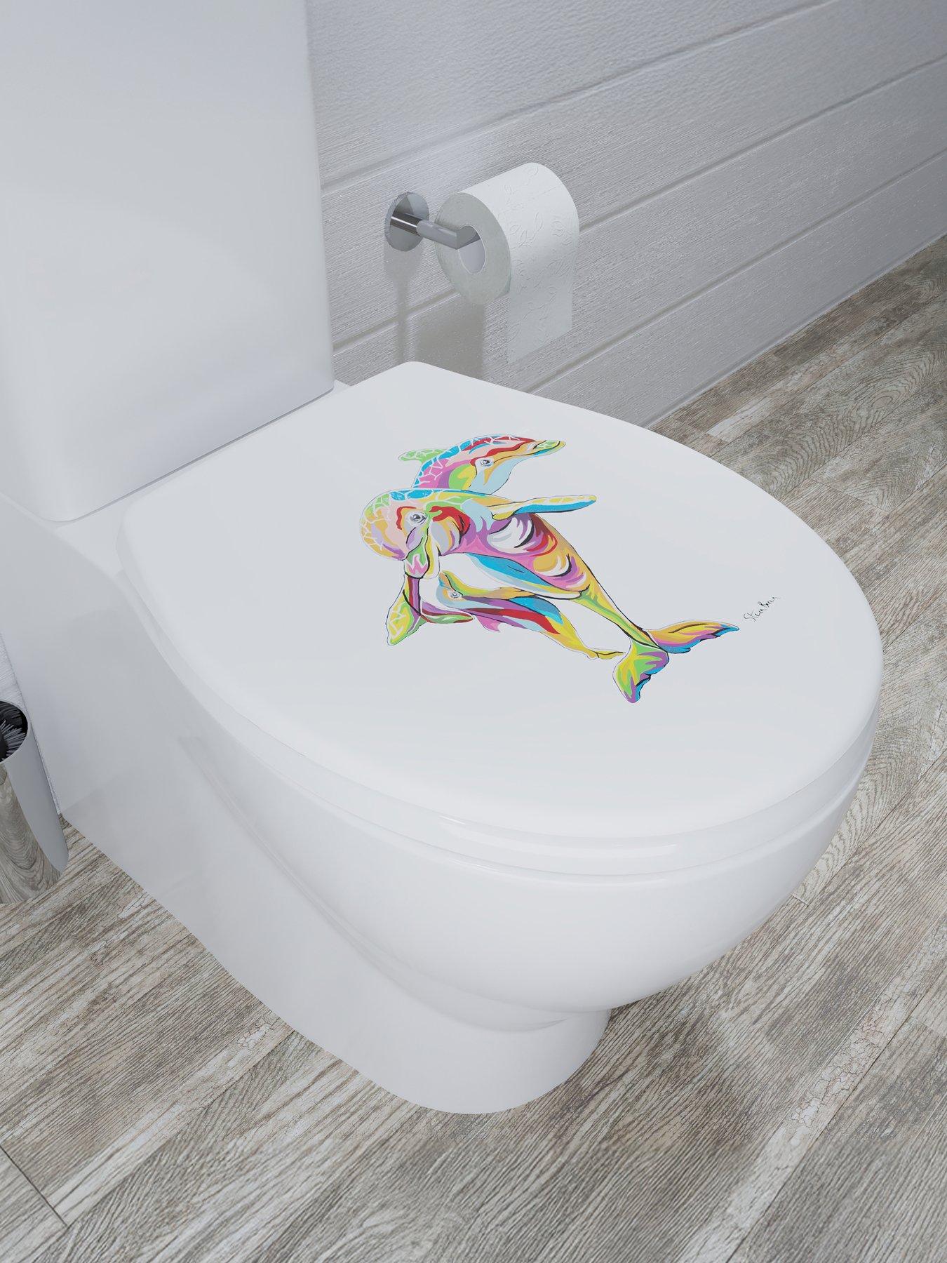 Image 1 of 6 of Croydex Steven Brown Hannah McWave Toilet Seat