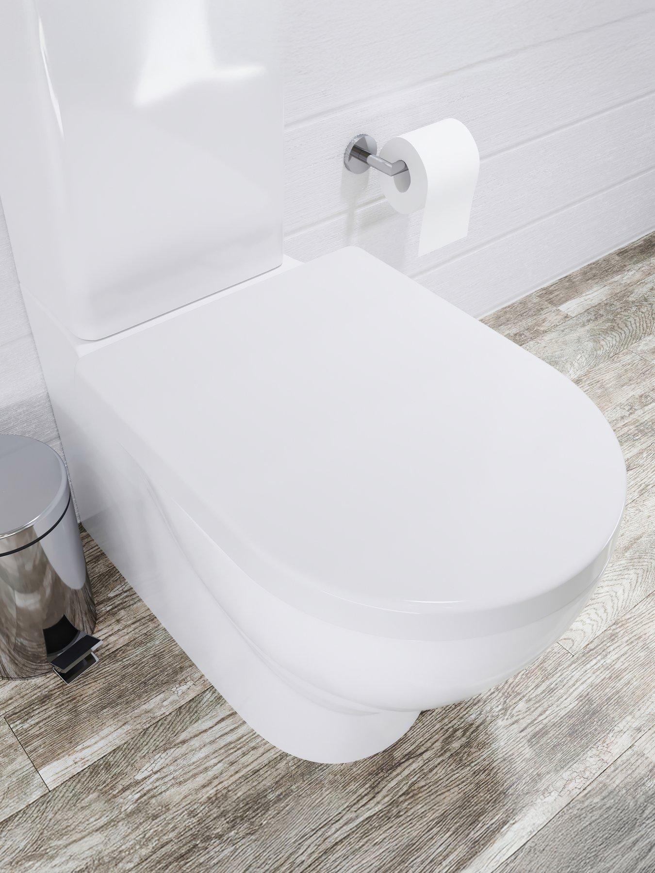 undefined Hilier Stick 'n' Lock D-Shaped Toilet Seat