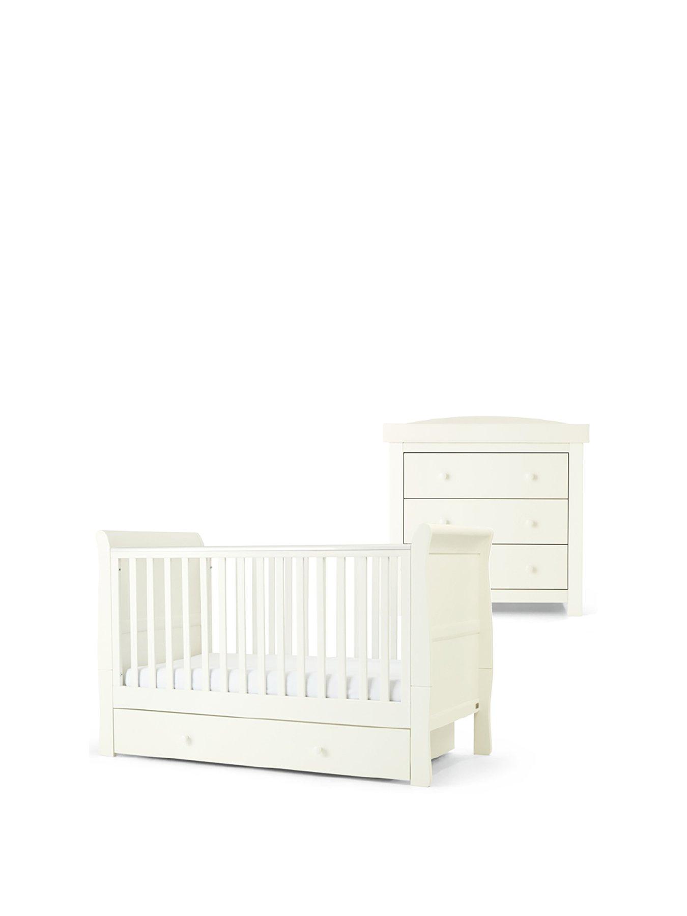 Ivory cot outlet bed