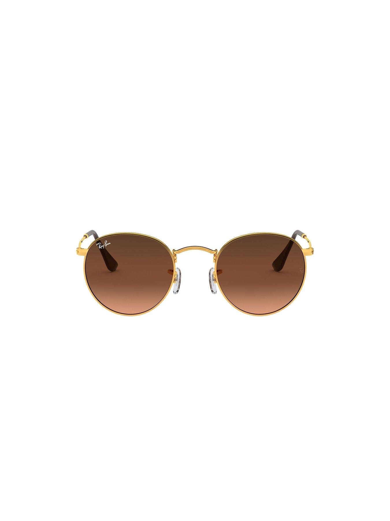 Image 2 of 4 of Ray-Ban Round Metal Sunglasses - Brown