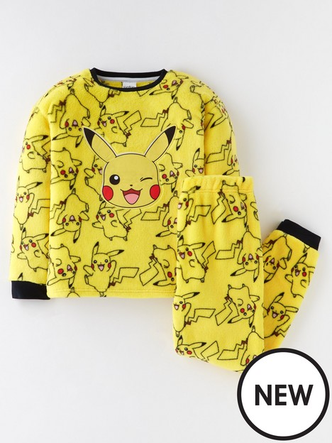 pokemon-boys-pokemon-supersoft-fleece-lounge-pyjamas-yellow