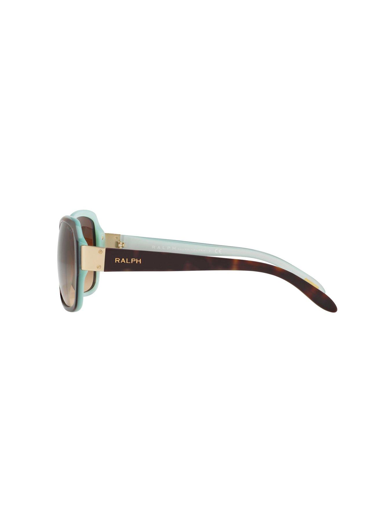Image 3 of 4 of Ralph Gradient Tint Havana Sunglasses - Havana