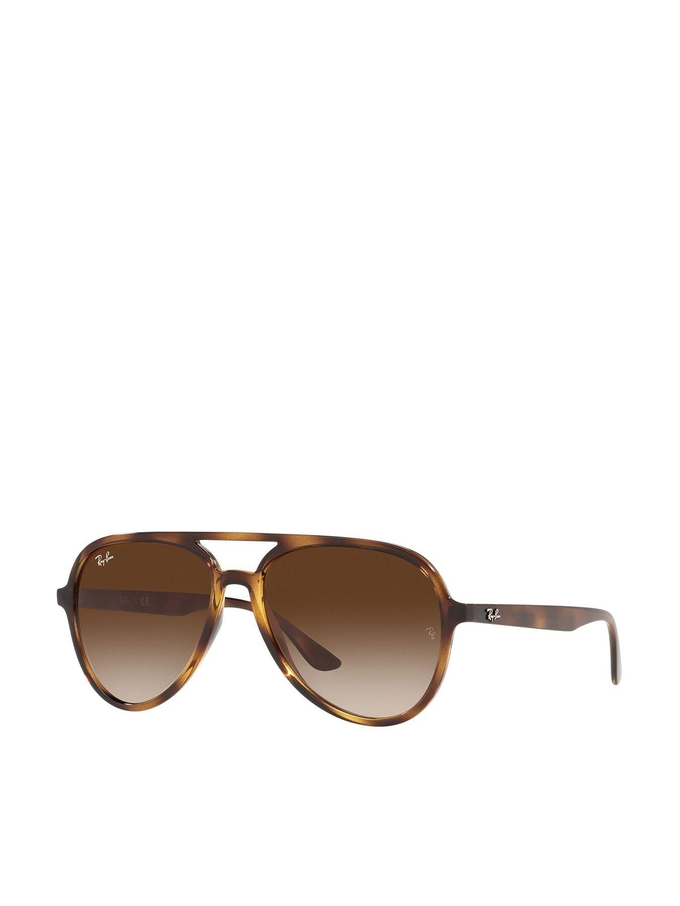 Ray-Ban 4376 Pilot Sunglasses - Brown