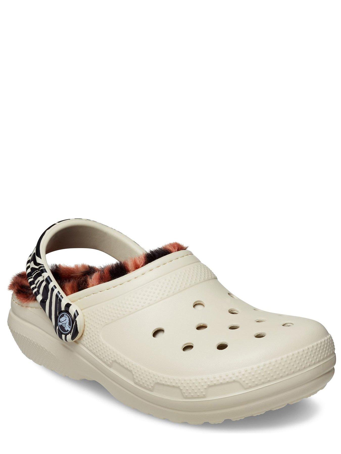 Crocs Animal Remix Lined Clog Flat Shoes