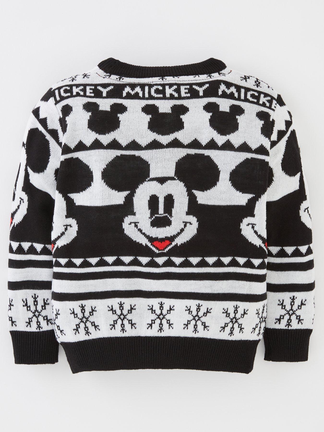 Mickey mouse hot sale christmas jumpers