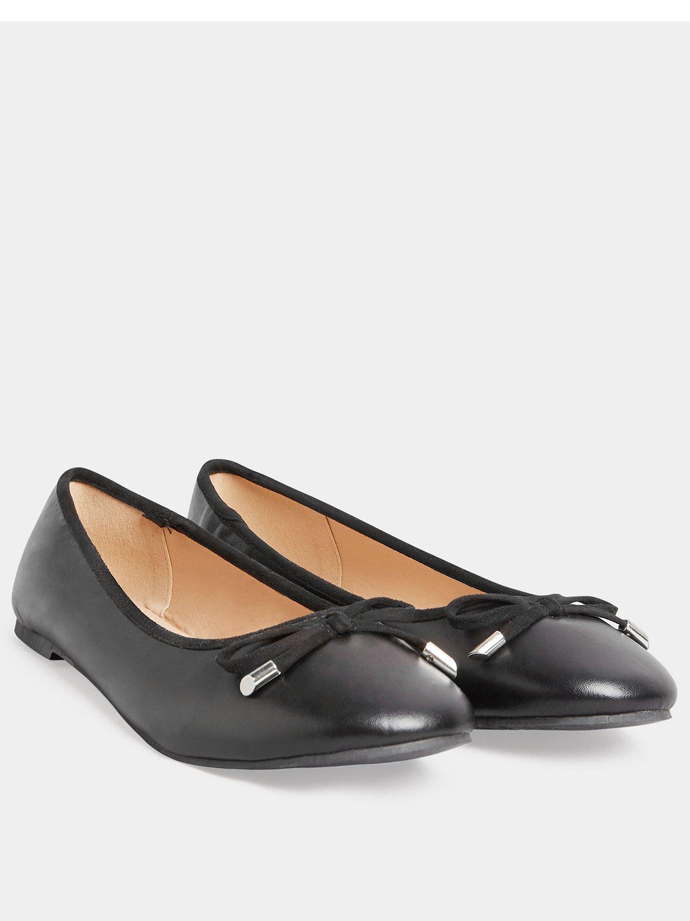 long-tall-sally-ballerina-pumps-blackfront