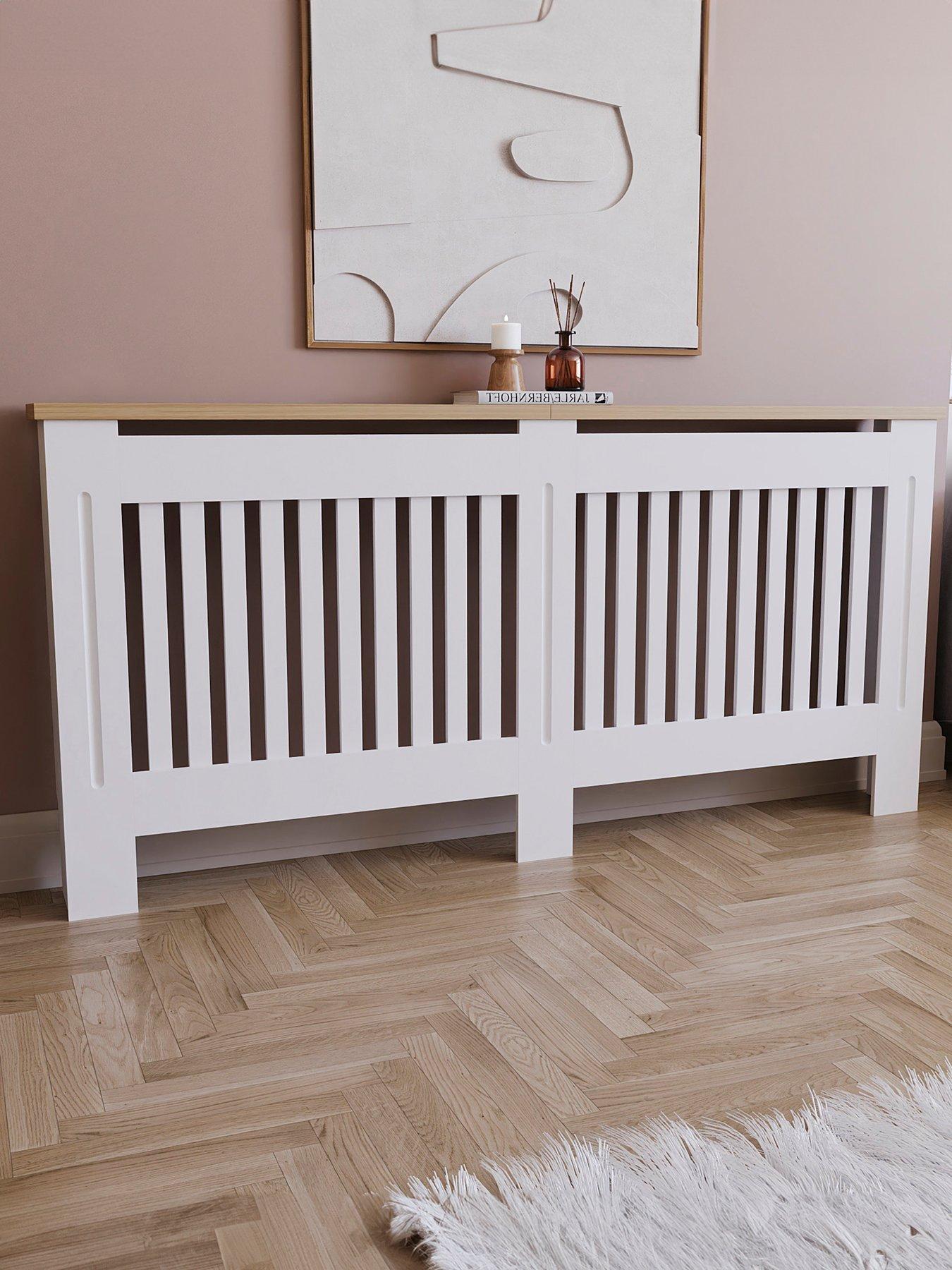 Vida Designs Arlington Extra Large Radiator Cover - White