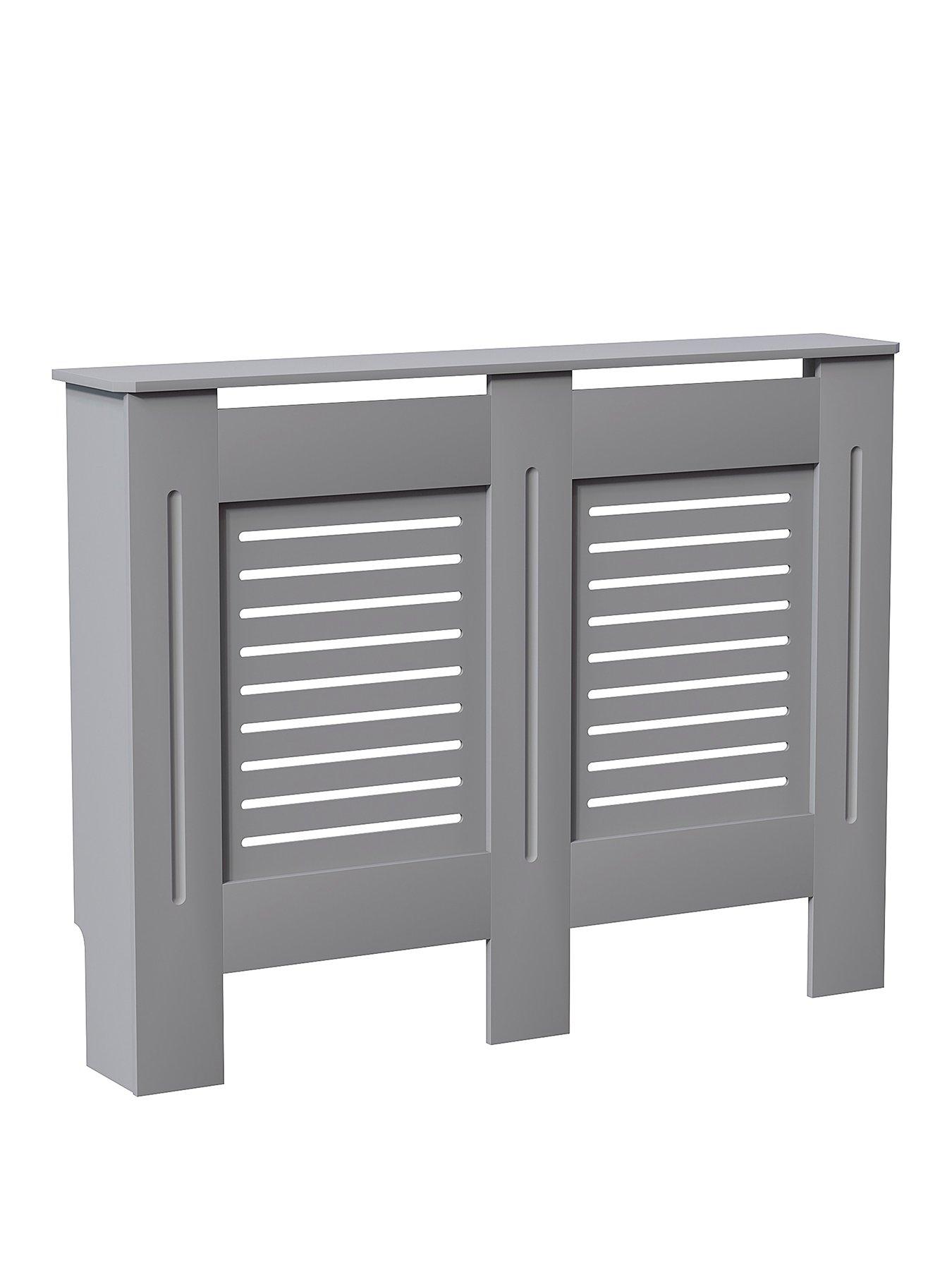 Image 2 of 6 of Vida Designs Milton Medium Radiator Cover - Olive&nbsp;Grey