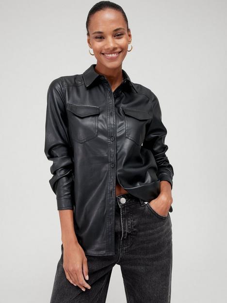 v-by-very-faux-leather-shirt-black