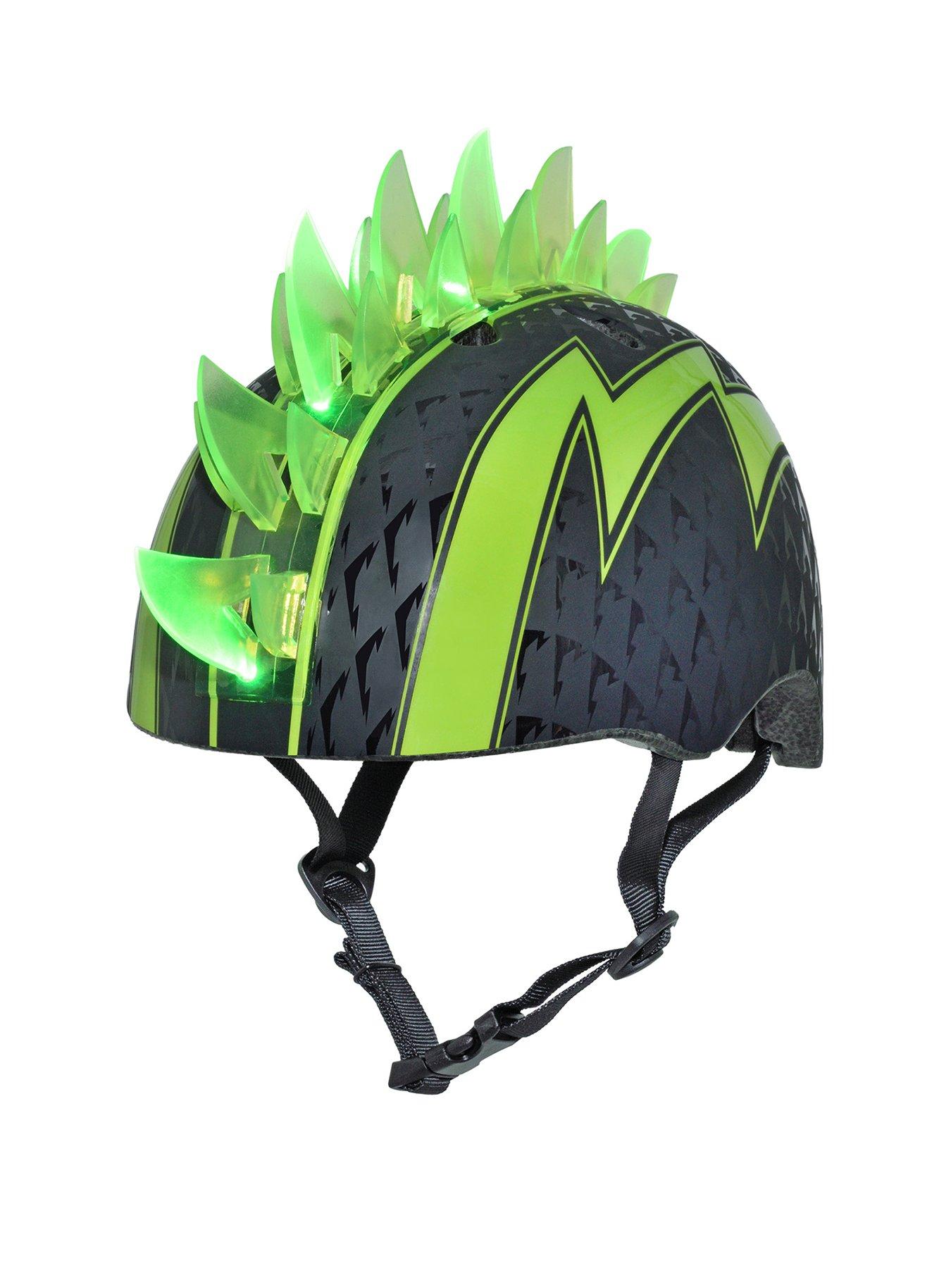 Image 1 of 5 of C-Preme Raskullz Digital Camo Mohawk Child's Helmet (LED LIGHTS) - Age 5+&nbsp;