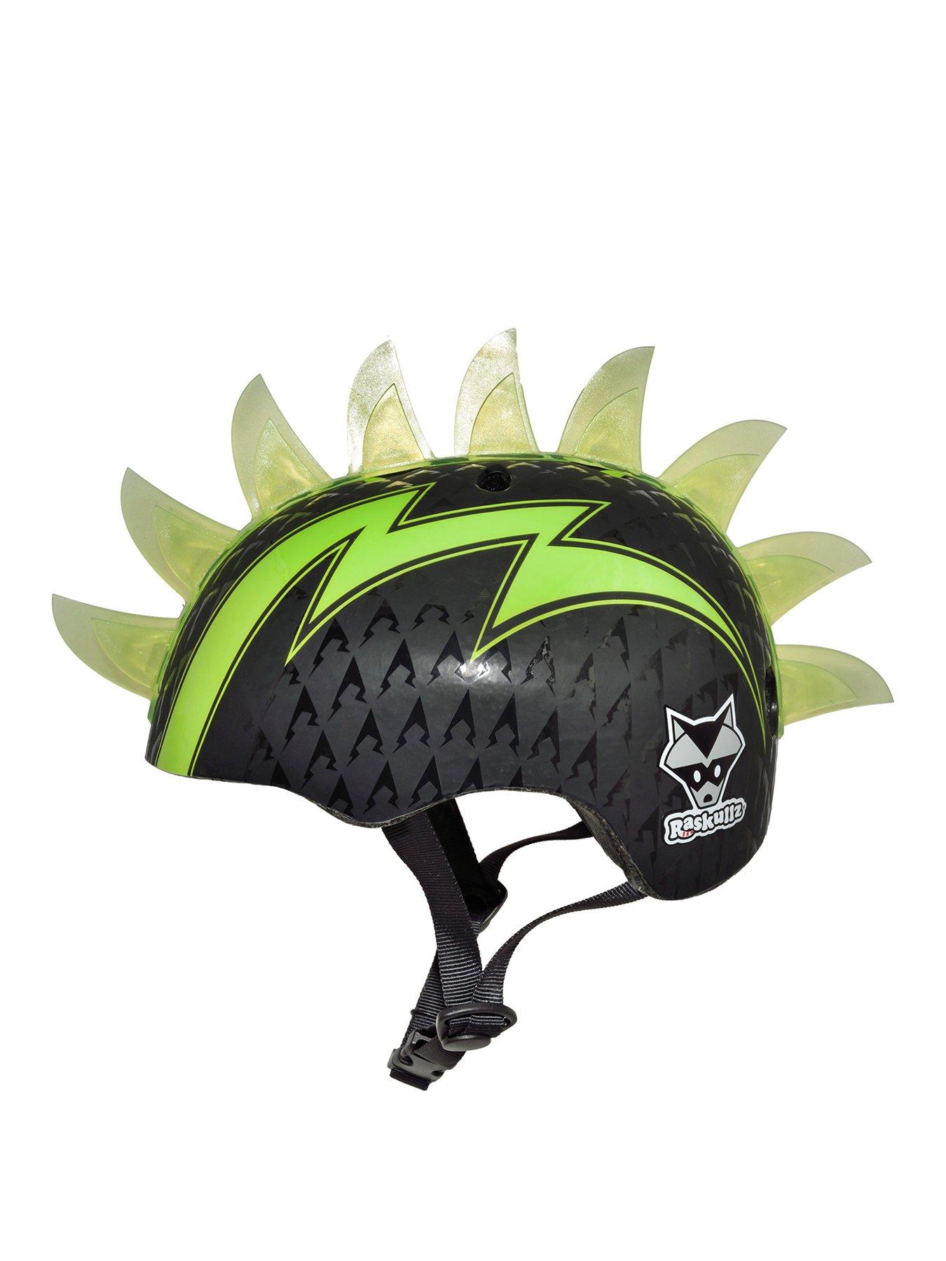 Image 2 of 5 of C-Preme Raskullz Digital Camo Mohawk Child's Helmet (LED LIGHTS) - Age 5+&nbsp;