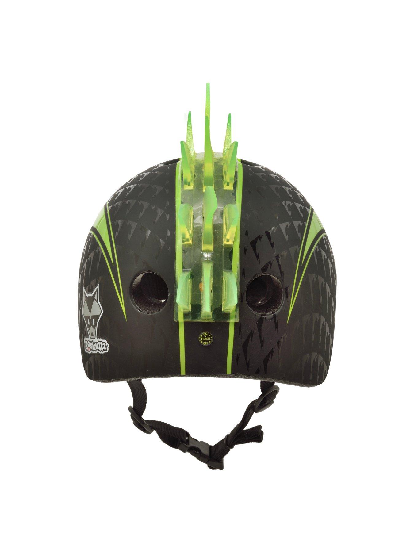 Image 3 of 5 of C-Preme Raskullz Digital Camo Mohawk Child's Helmet (LED LIGHTS) - Age 5+&nbsp;