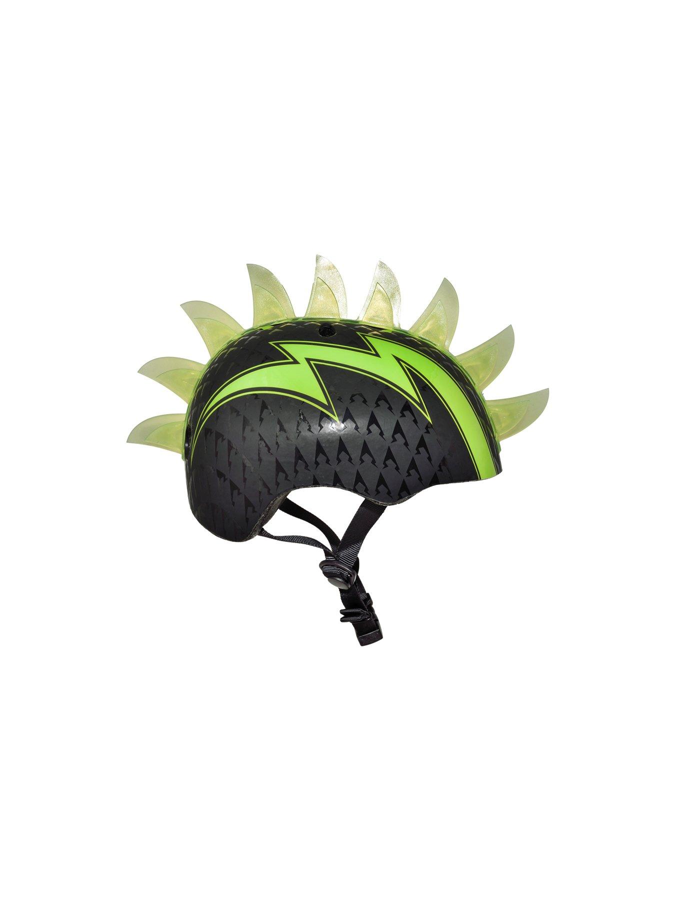 Image 4 of 5 of C-Preme Raskullz Digital Camo Mohawk Child's Helmet (LED LIGHTS) - Age 5+&nbsp;