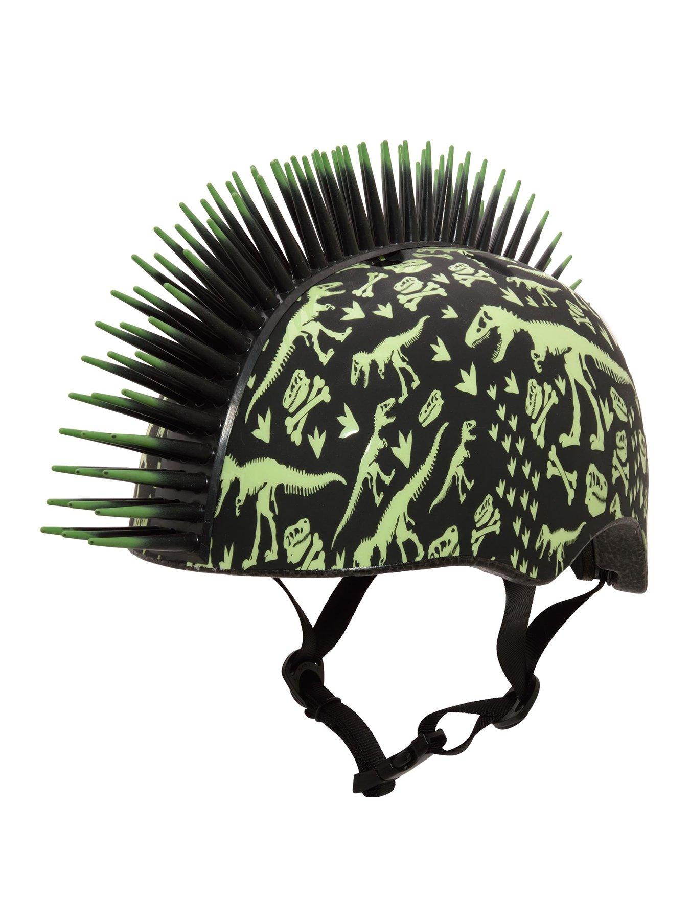 Youth bike helmet with hot sale mohawk