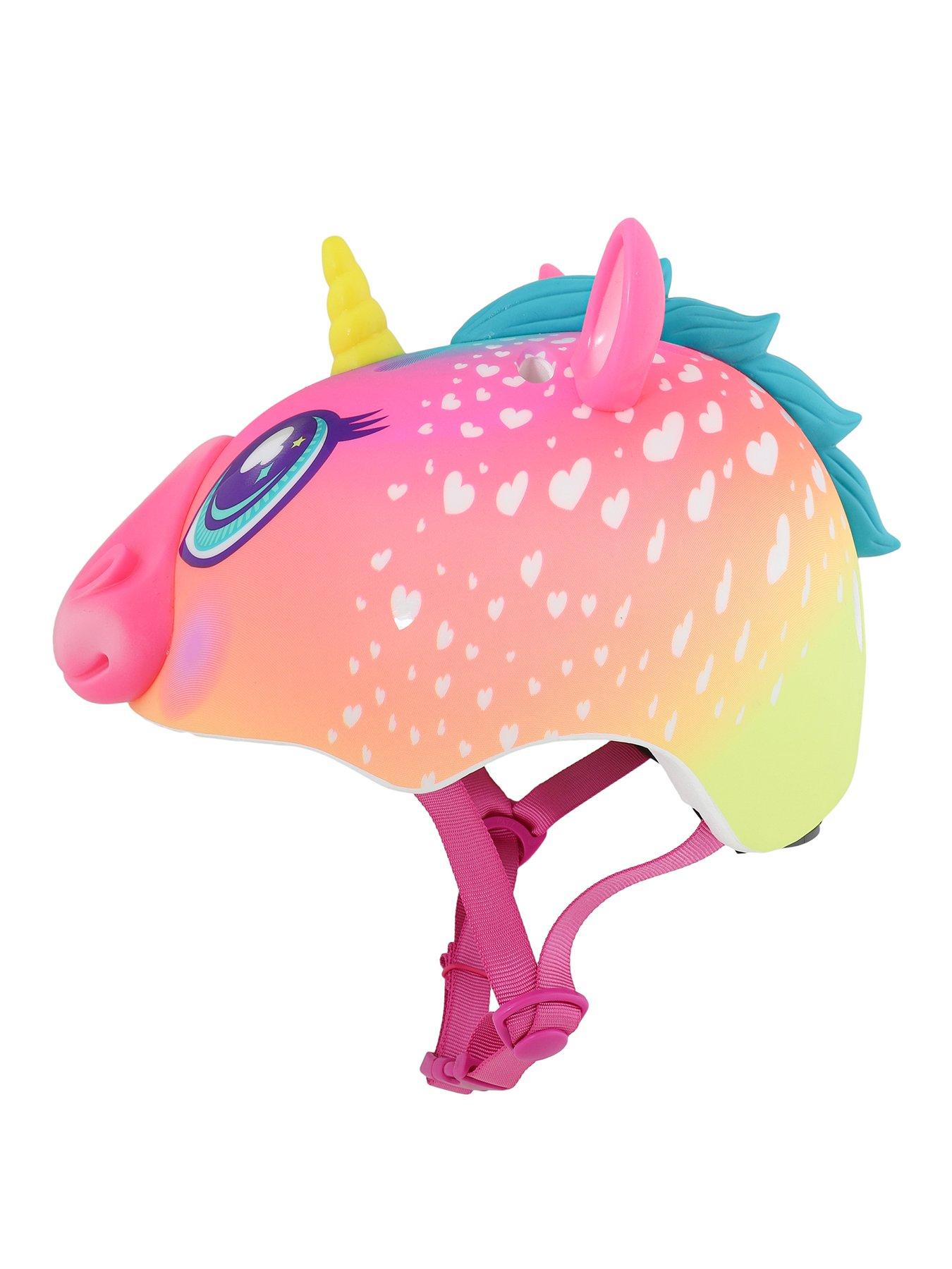 Image 2 of 6 of C-Preme Raskullz Helmet Super Rainbow Corn Child Pink 5+ 50-54cm 2021