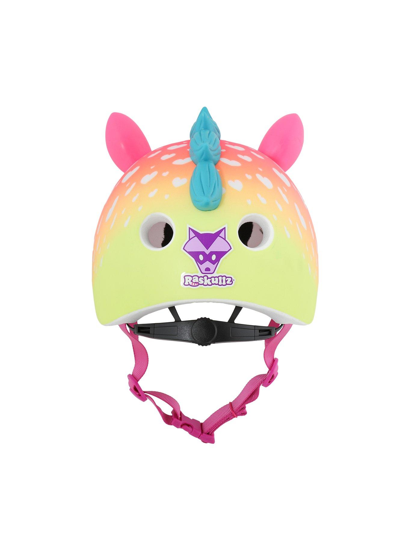 Image 3 of 6 of C-Preme Raskullz Helmet Super Rainbow Corn Child Pink 5+ 50-54cm 2021