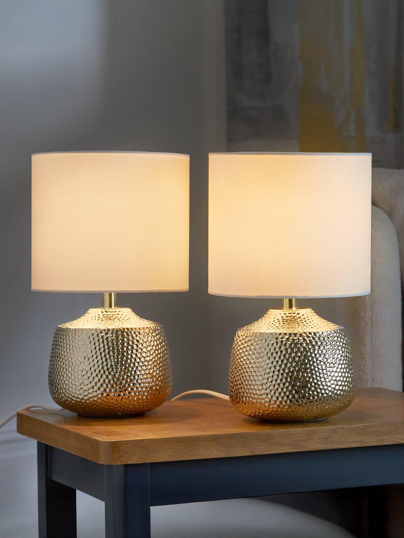 the-very-collection-set-of-2-hammer-metal-touch-table-lamps-whitegold