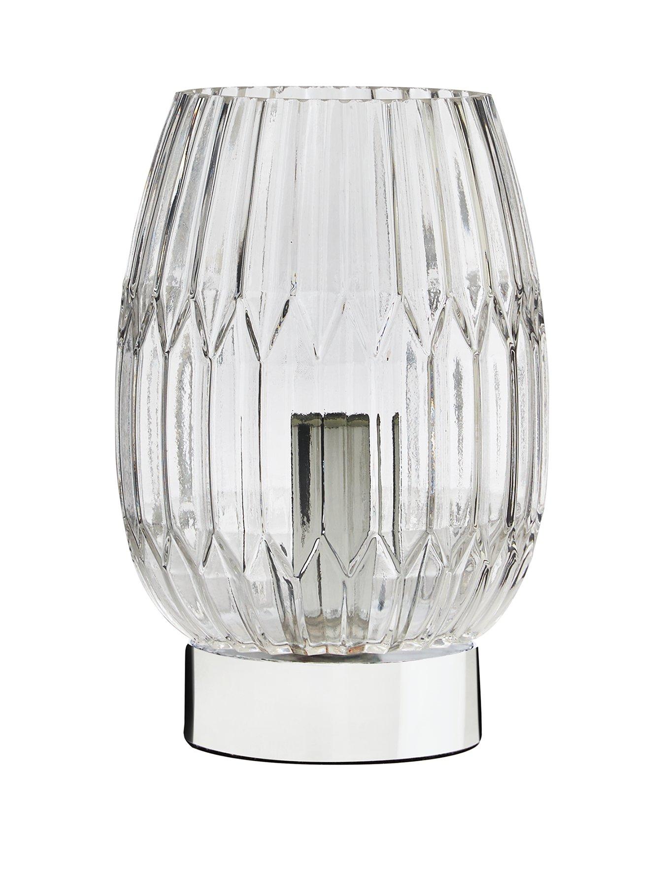 very-home-emma-ribbed-touch-table-lamp-clear-chrome