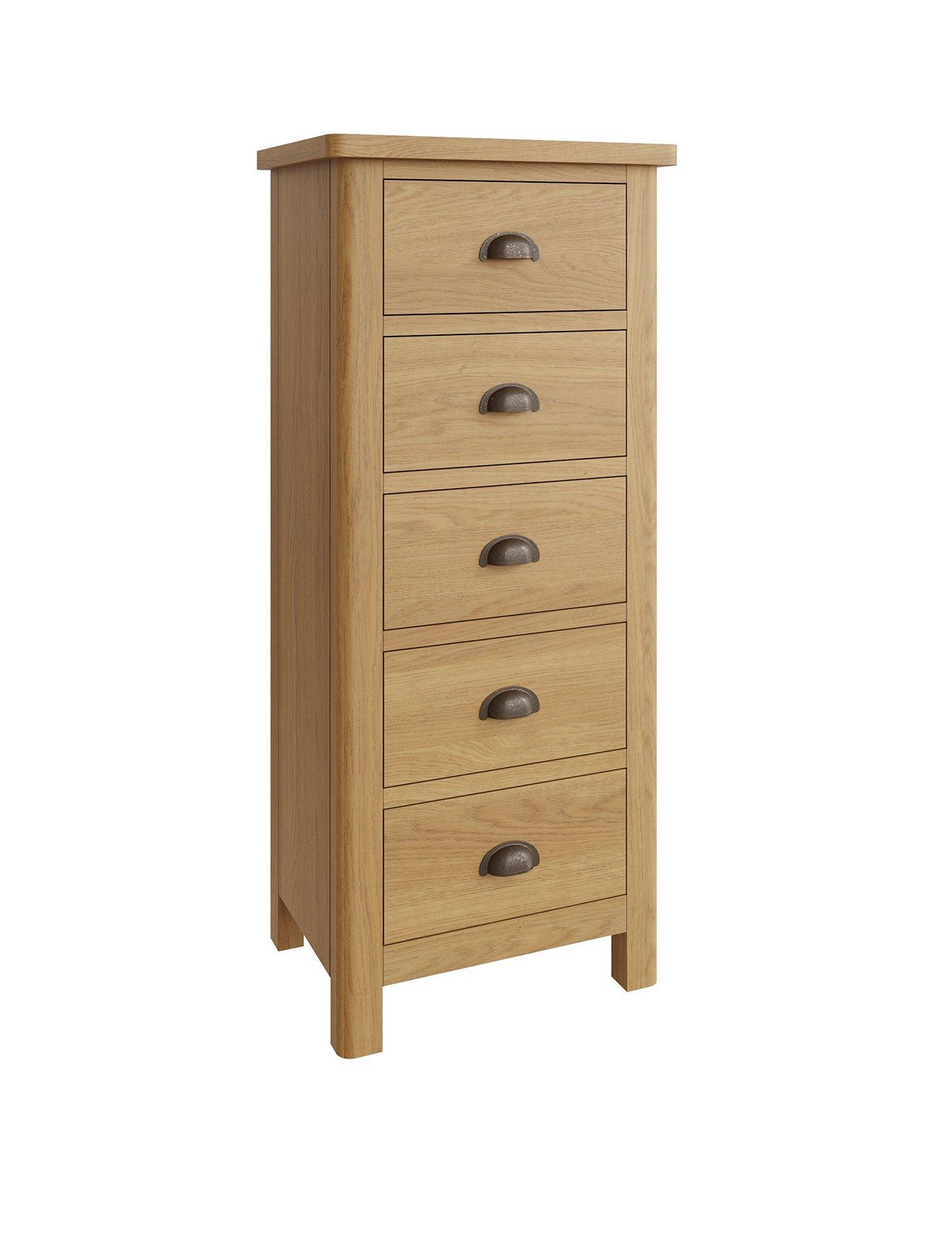 3 shop drawer tallboy