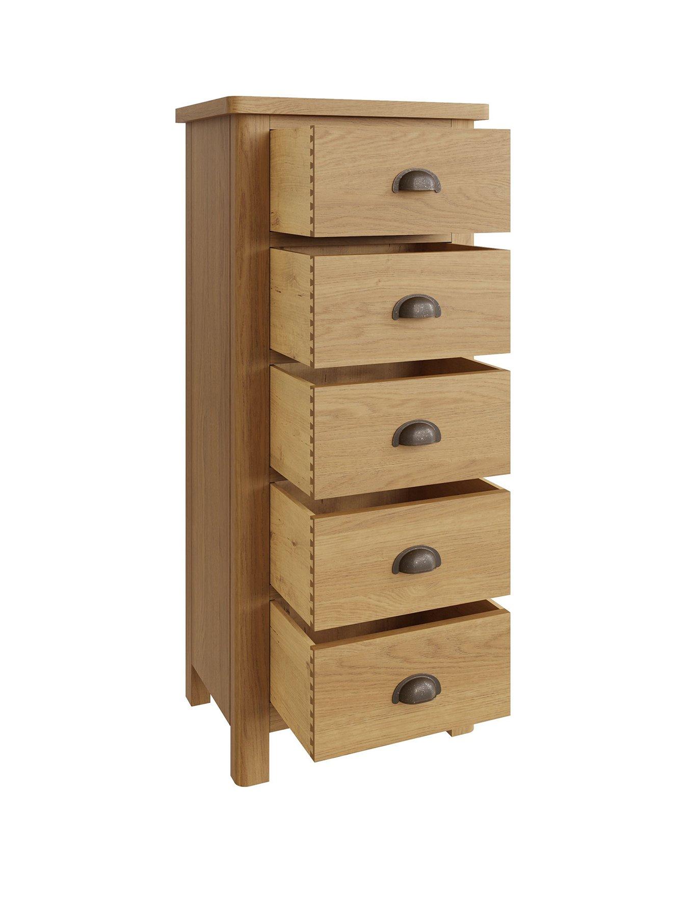 Rustic tallboy deals chest of drawers