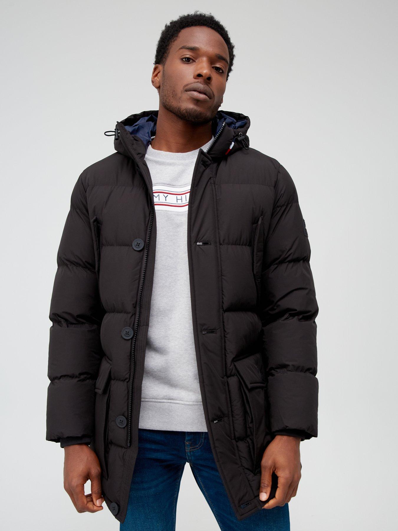 French connection mens on sale row parka marine