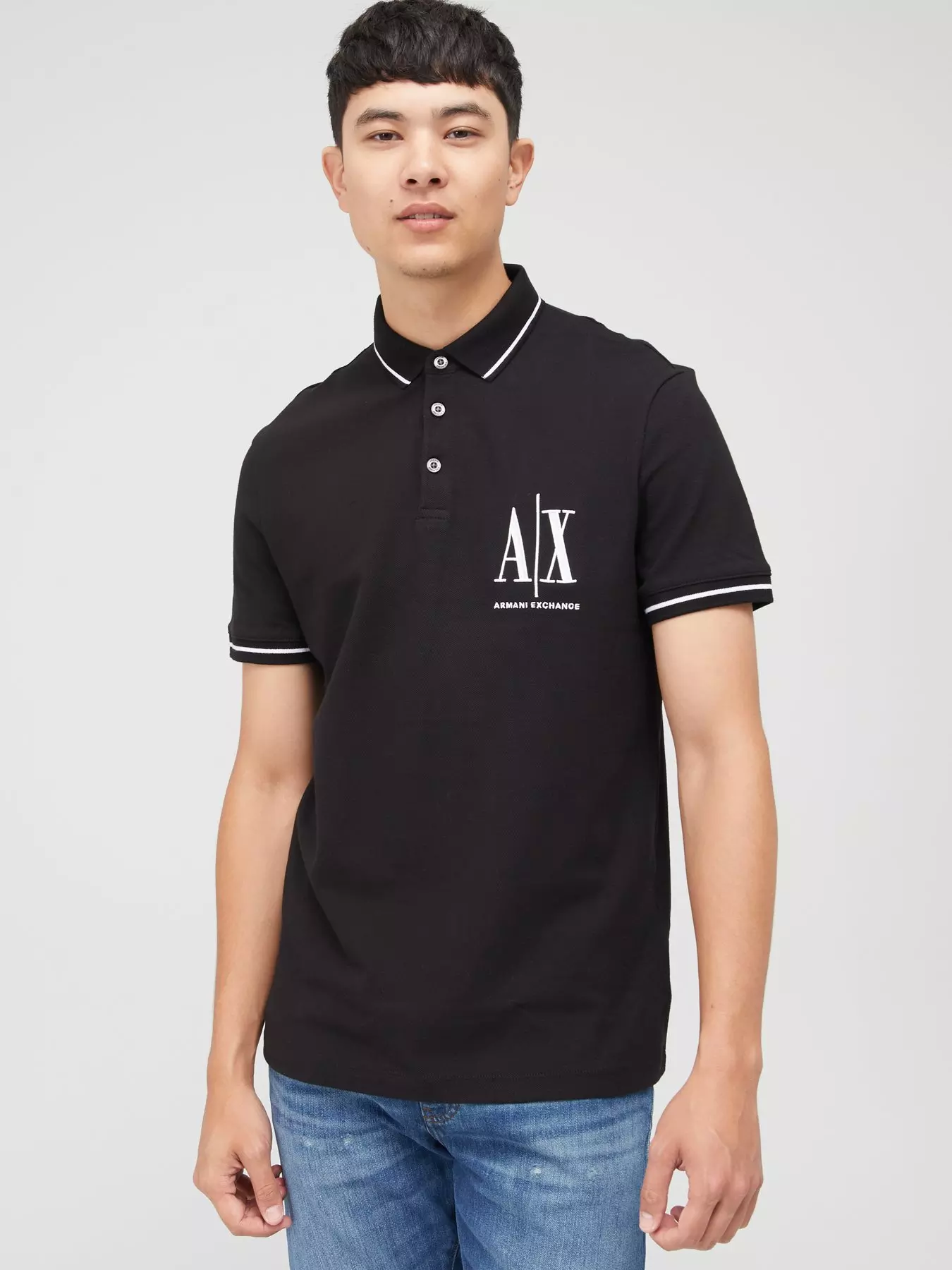 Black | Armani exchange | T-shirts & polos | Men | Very Ireland