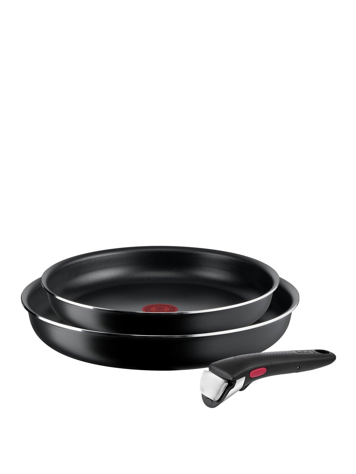 Tefal Titanium Fusion Frying Pan 20 cm Titanium Excellence Non-Stick  Coating Thermo Spot Hard Fusion Outer Layer Suitable for All Hobs Including