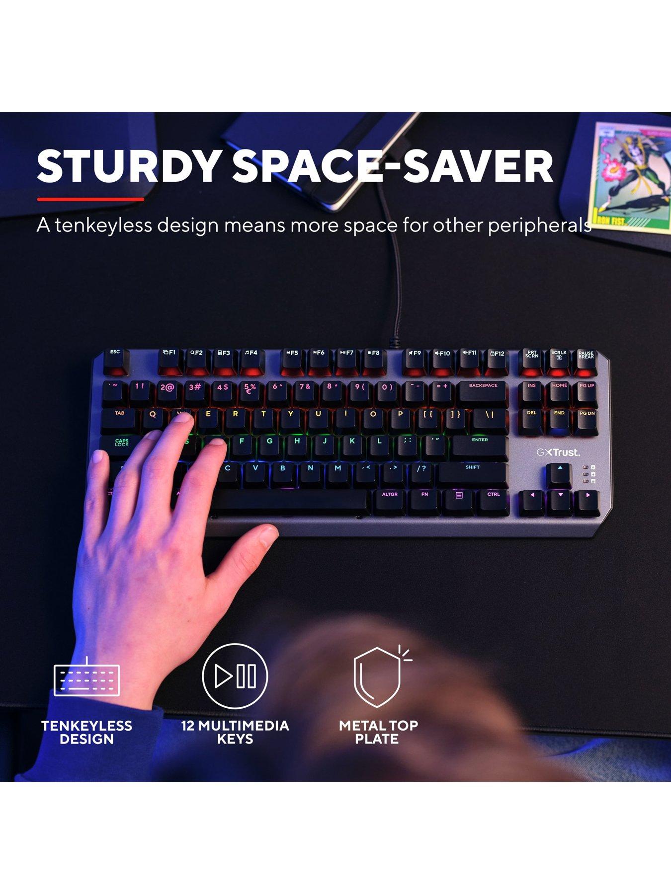 Image 4 of 7 of Trust GXT834 Callaz RGB Mechanical Tkl Keyboard