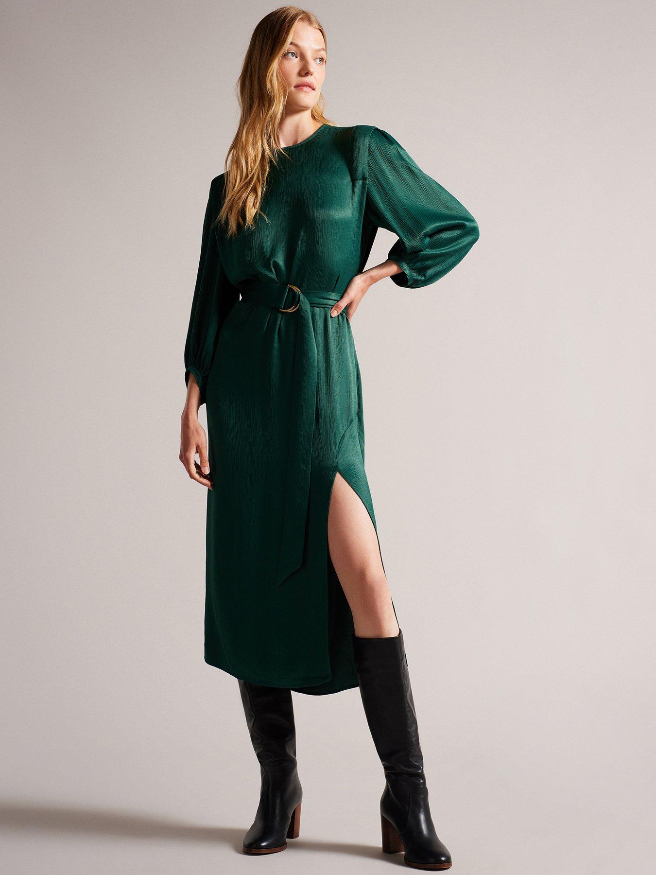 Ted baker green hot sale maxi dress