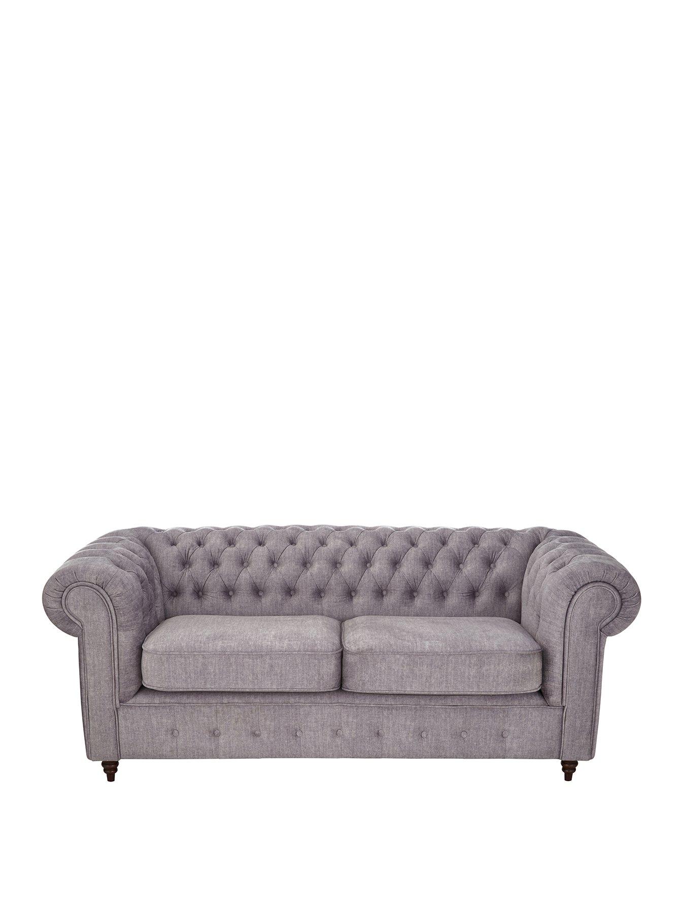 very-home-laura-chesterfieldnbspfabric-2-seater-sofa-greynbsp--fscreg-certifiedstillFront