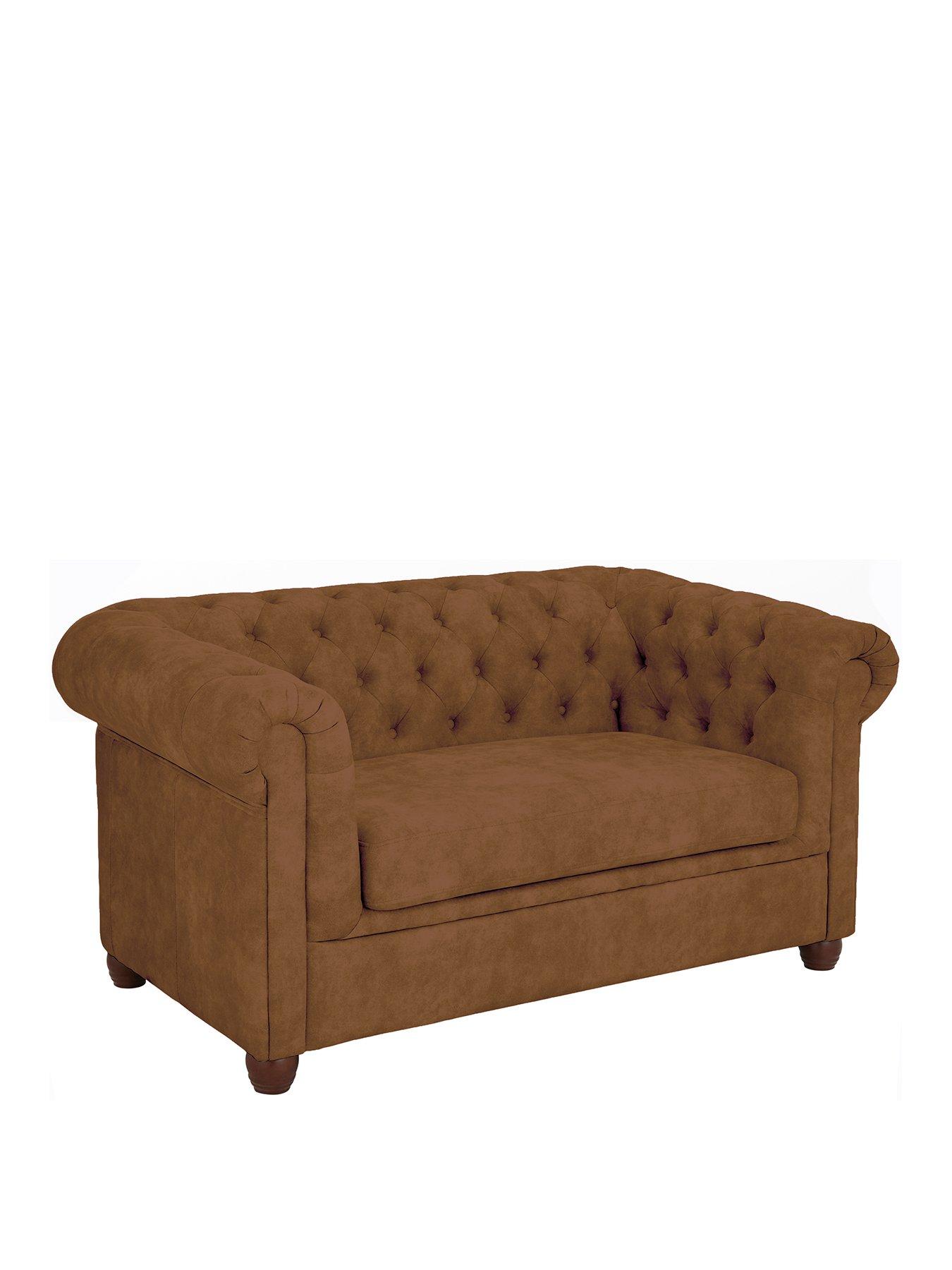 very-home-chesternbspleather-look-2-seater-sofa-chocolatenbsp--fscreg-certifiedback