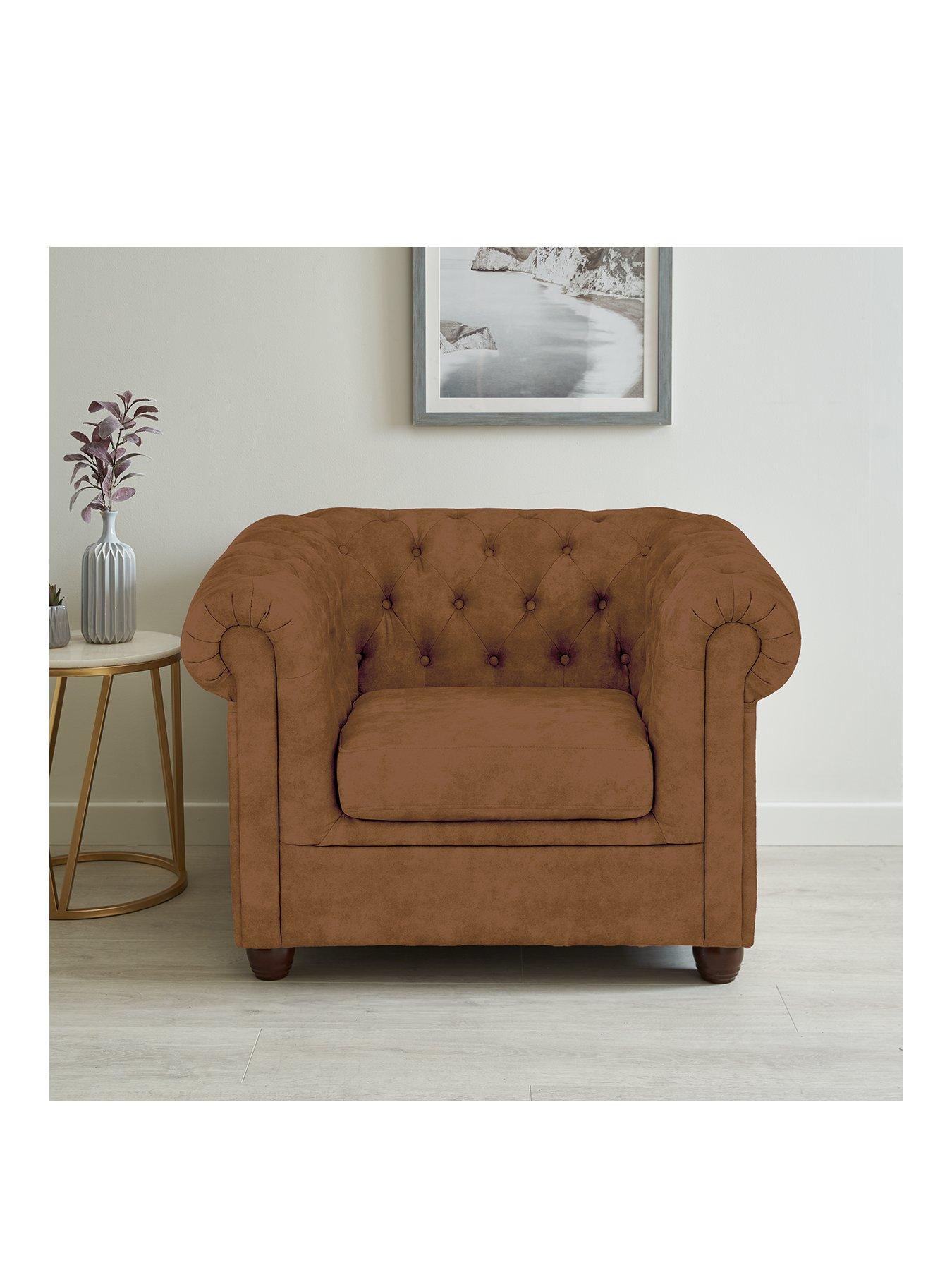 very-home-chester-chesterfield-leather-looknbsparmchair-chocolatenbsp--fscreg-certified