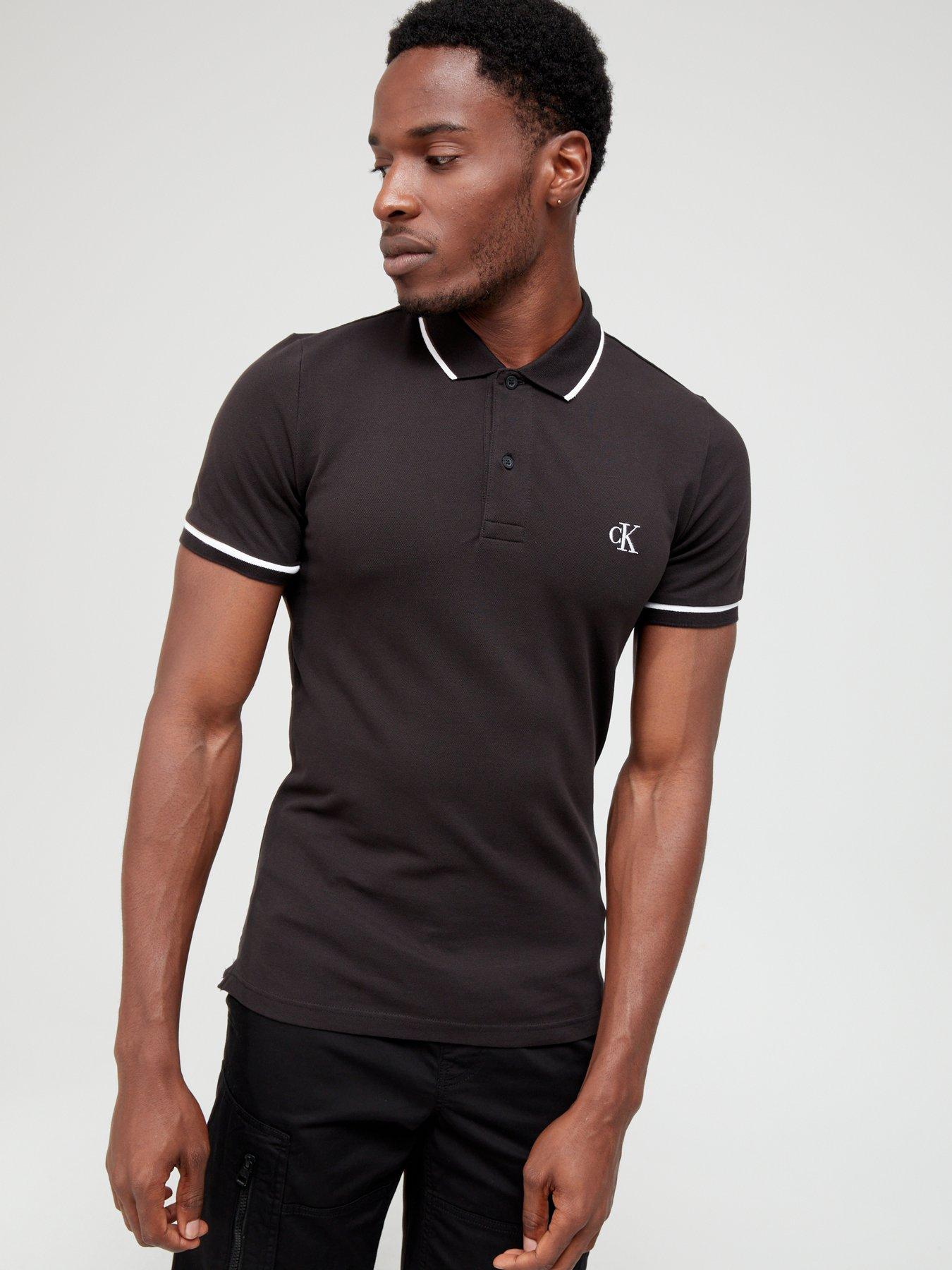 Calvin klein shop slim fit polo