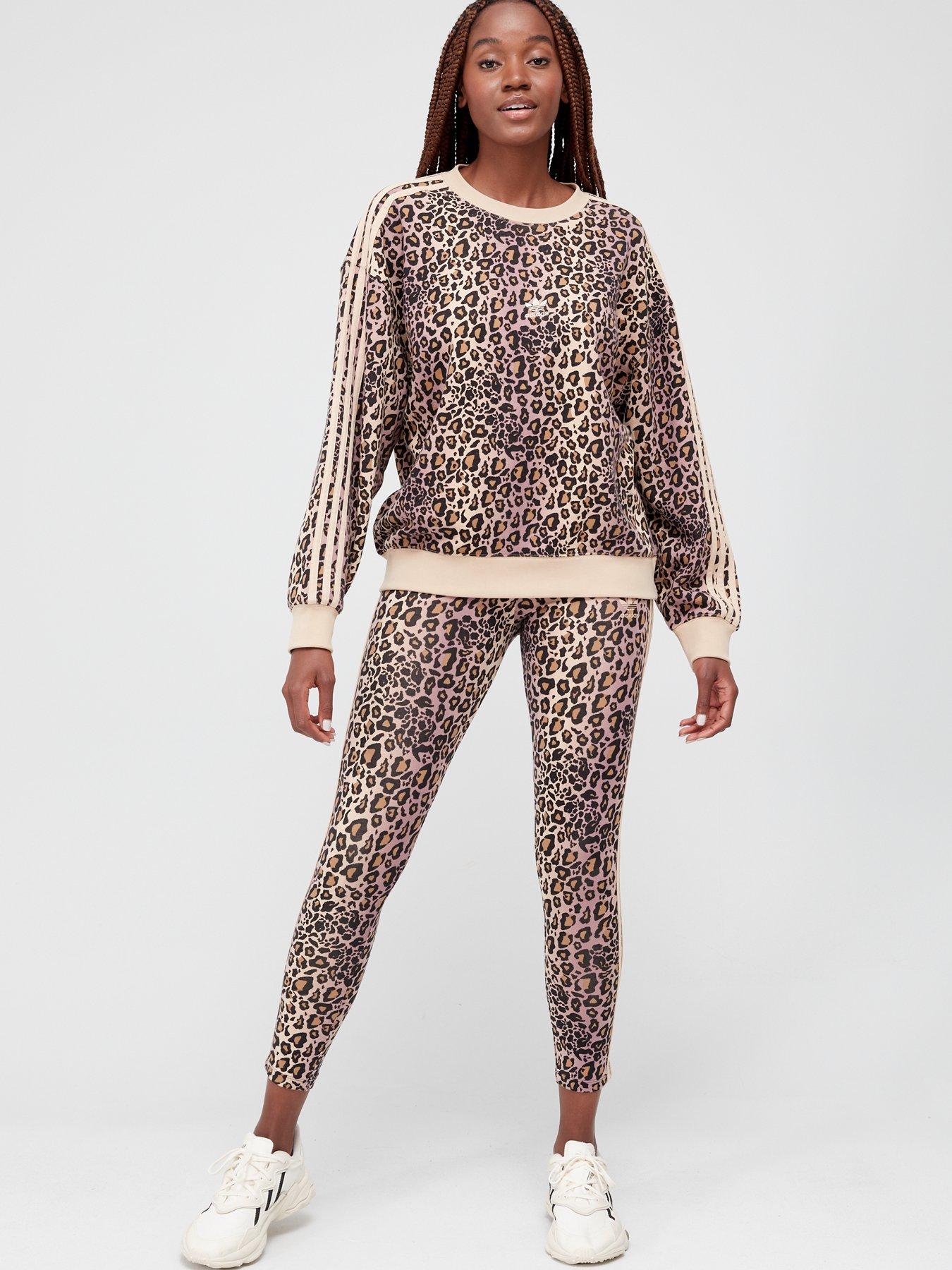 Adidas cheetah outlet leggings