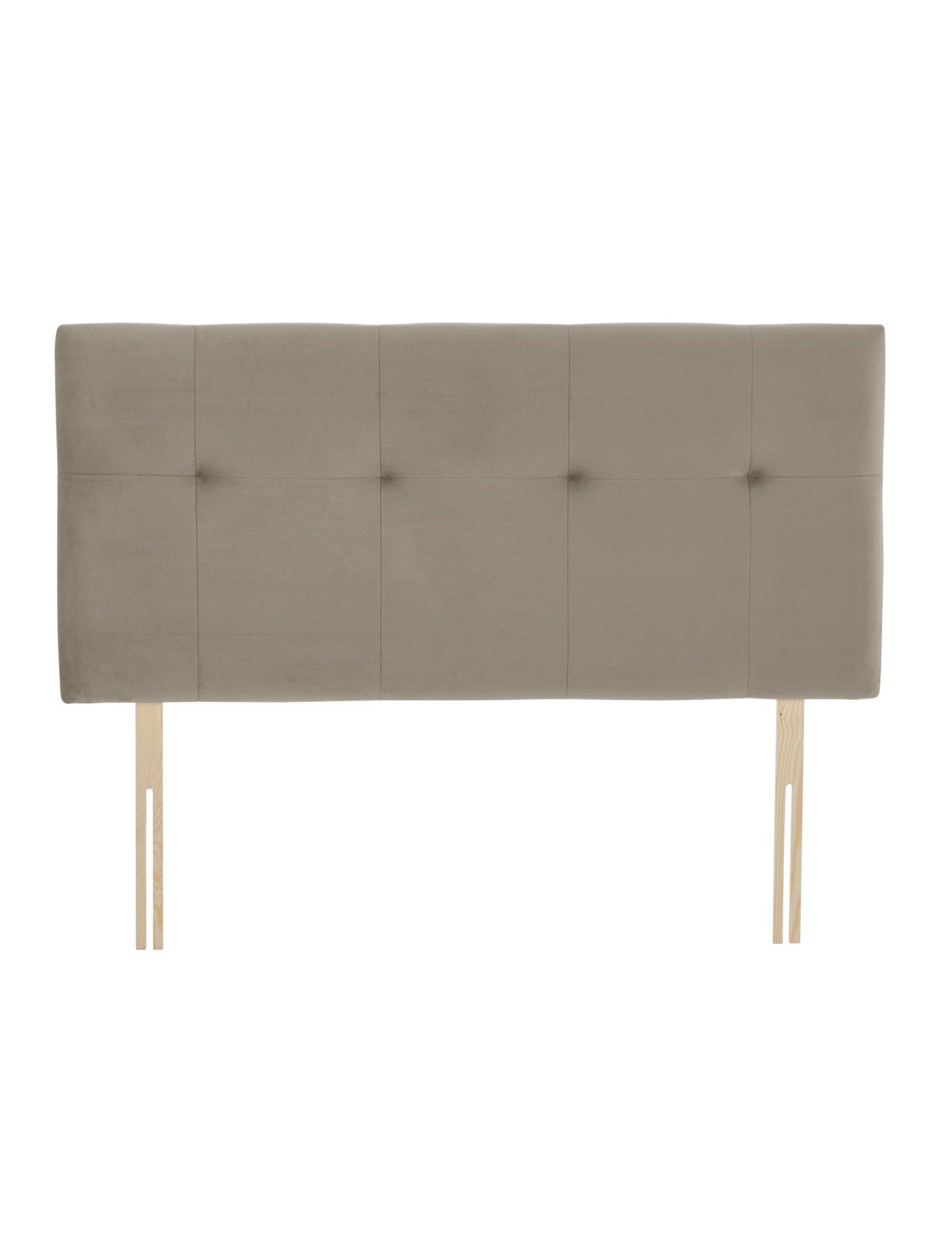 Airsprung Viva Fabric Headboard - Grey - FSC® Certified
