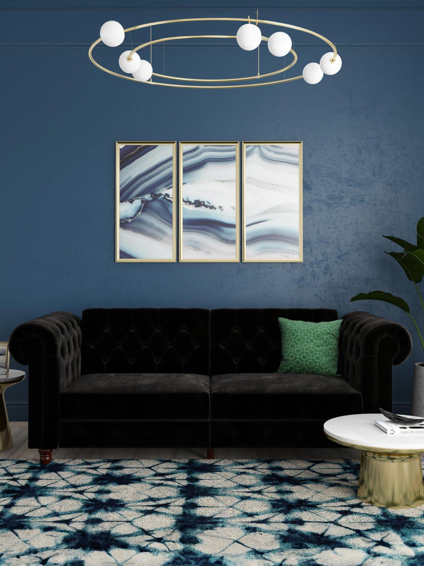 Image 4 of 6 of Very Home Felix Chesterfield Sofa Bed