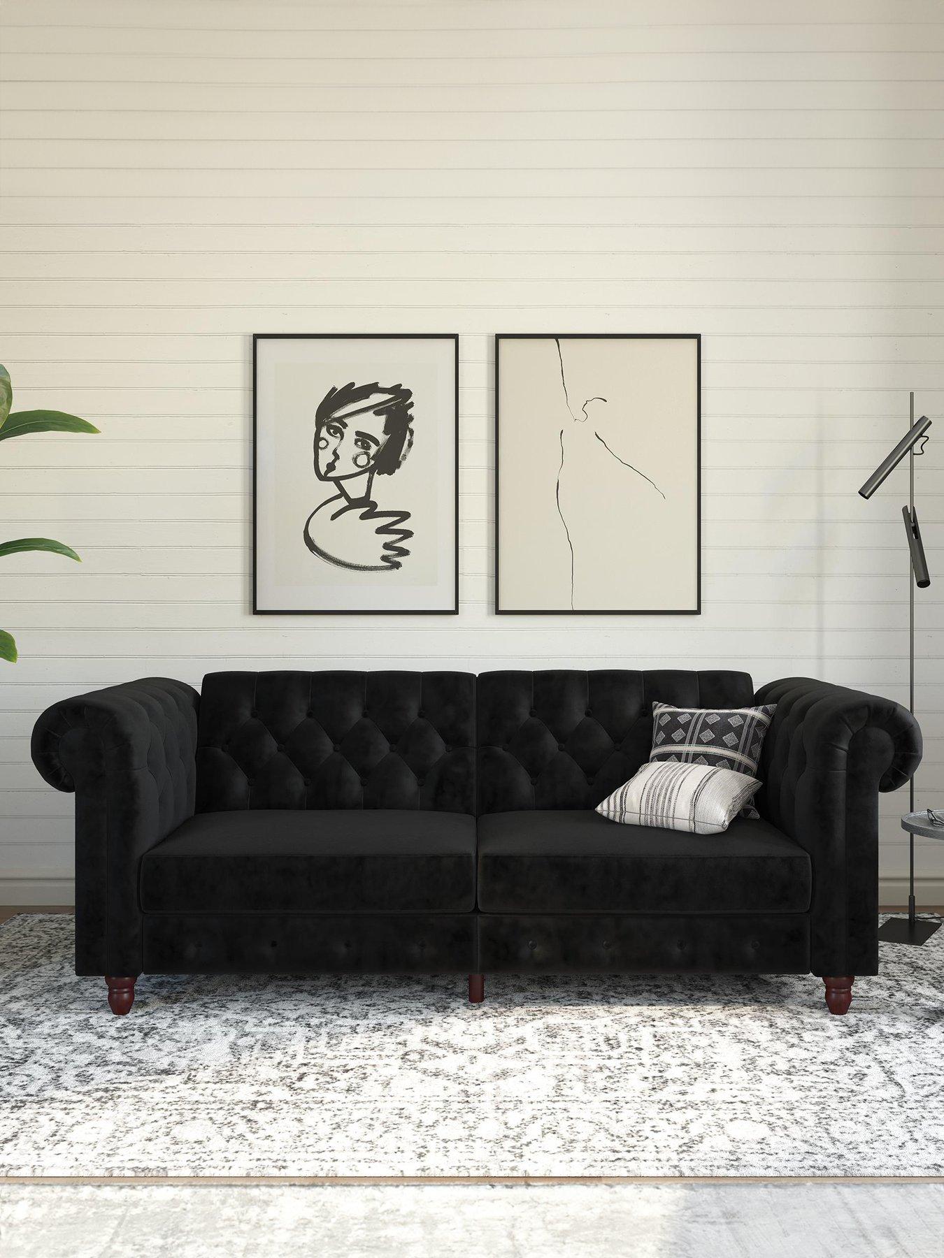 very-home-felix-chesterfield-sofa-beddetail