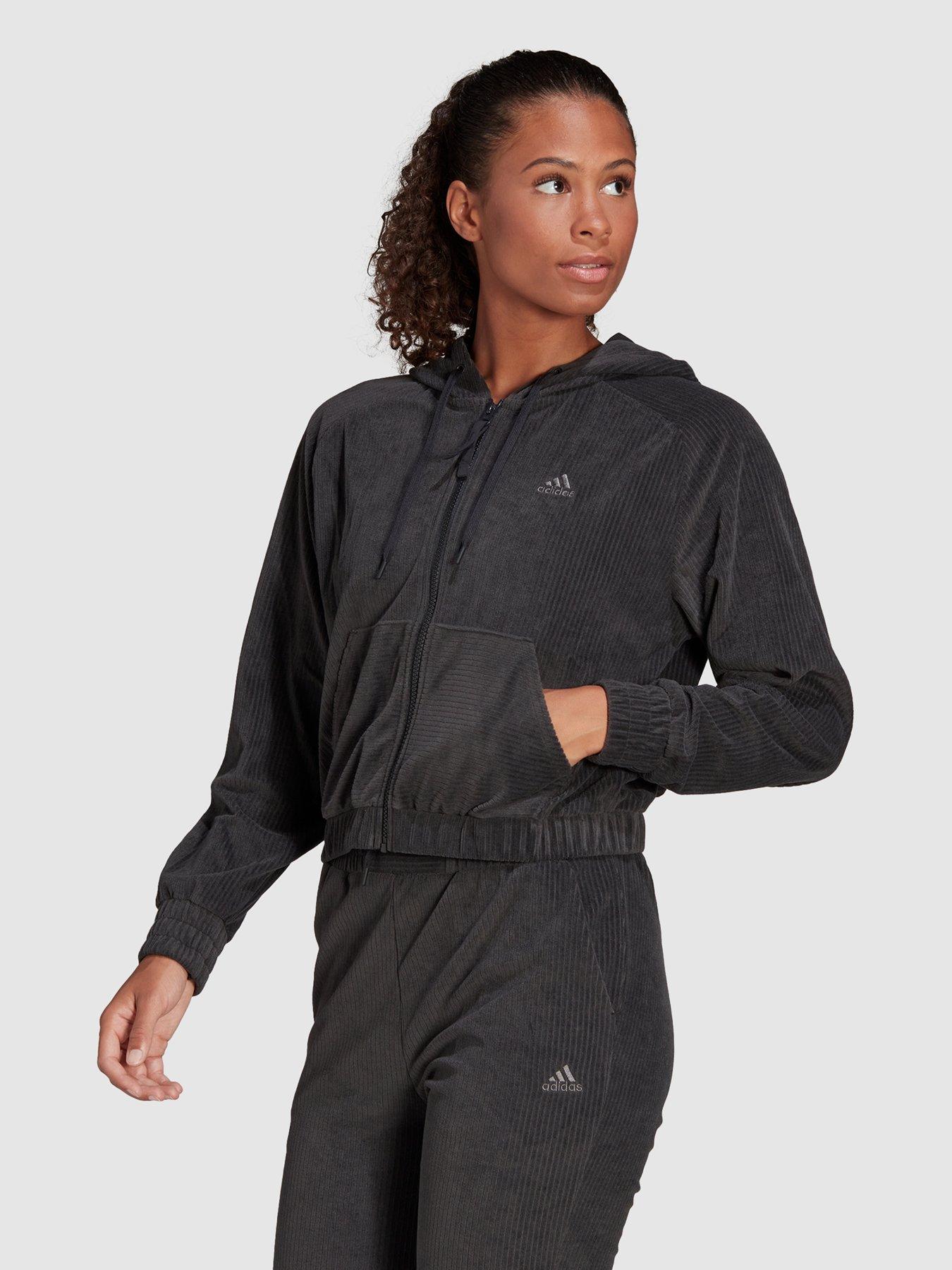 Velour hoodie clearance mens adidas