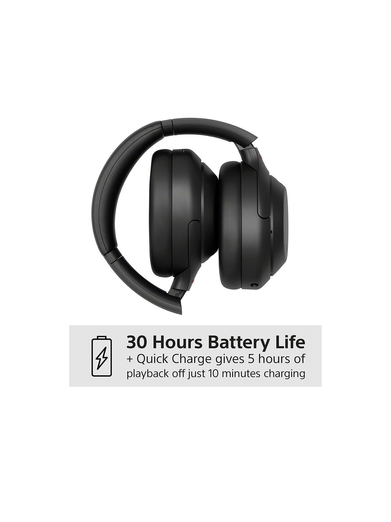 Image 3 of 7 of Sony WH-1000XM4 Noise-Cancelling Wireless Headphones