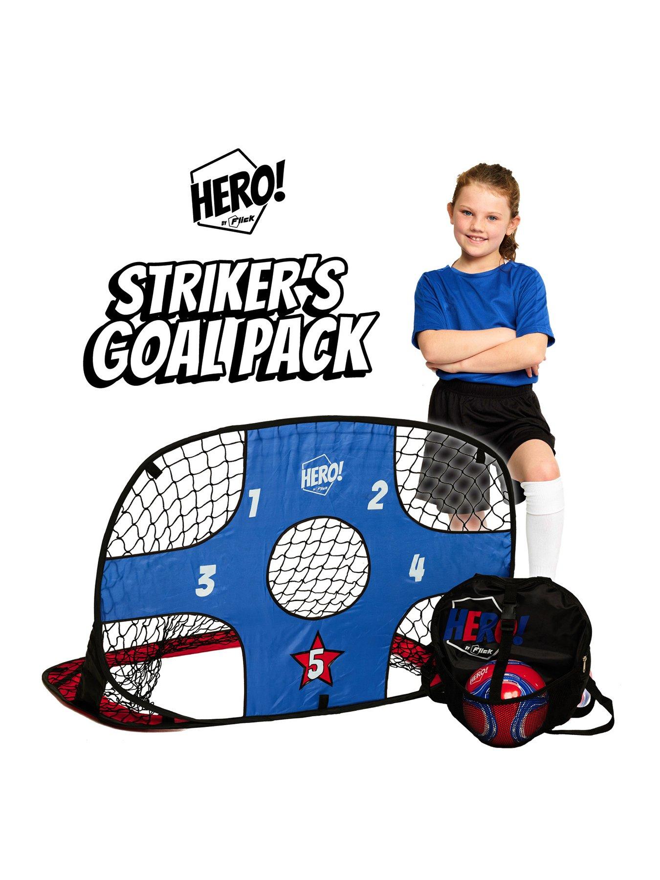 Image 1 of 8 of Football Flick Hero Strikers Goal Pack - aged 3-7 years